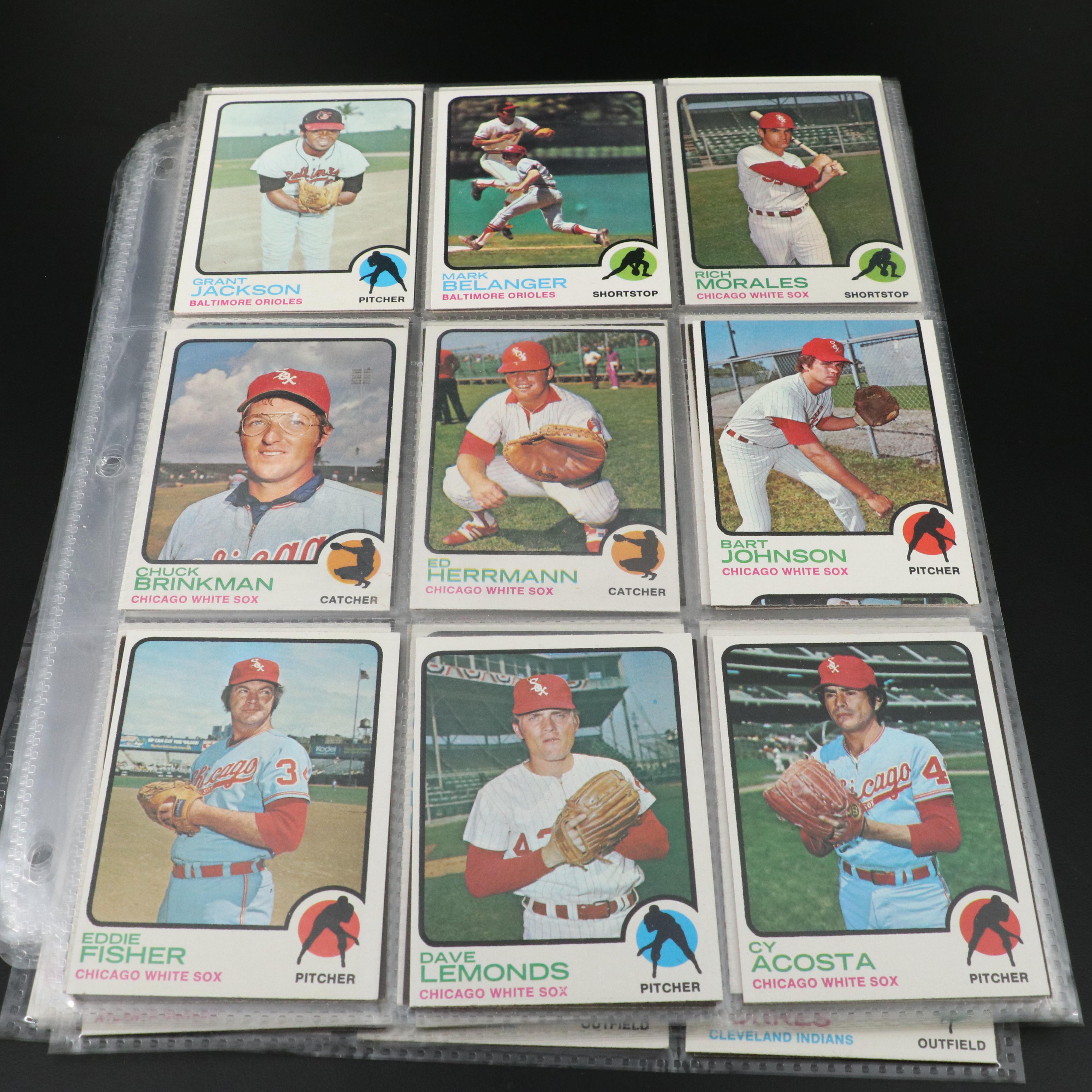 1973 Topps Baseball Cards Featuring Pete Rose, Tom Seaver, and More