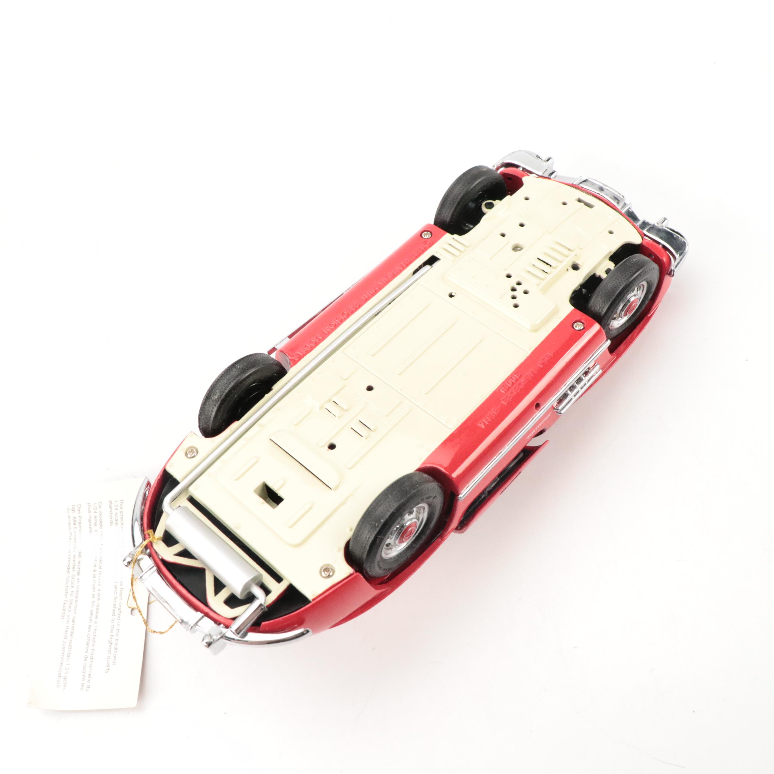 Franklin Mint "1954 Mercedes-Benz 300 SL" 1:24 Scale Model Car, 1987