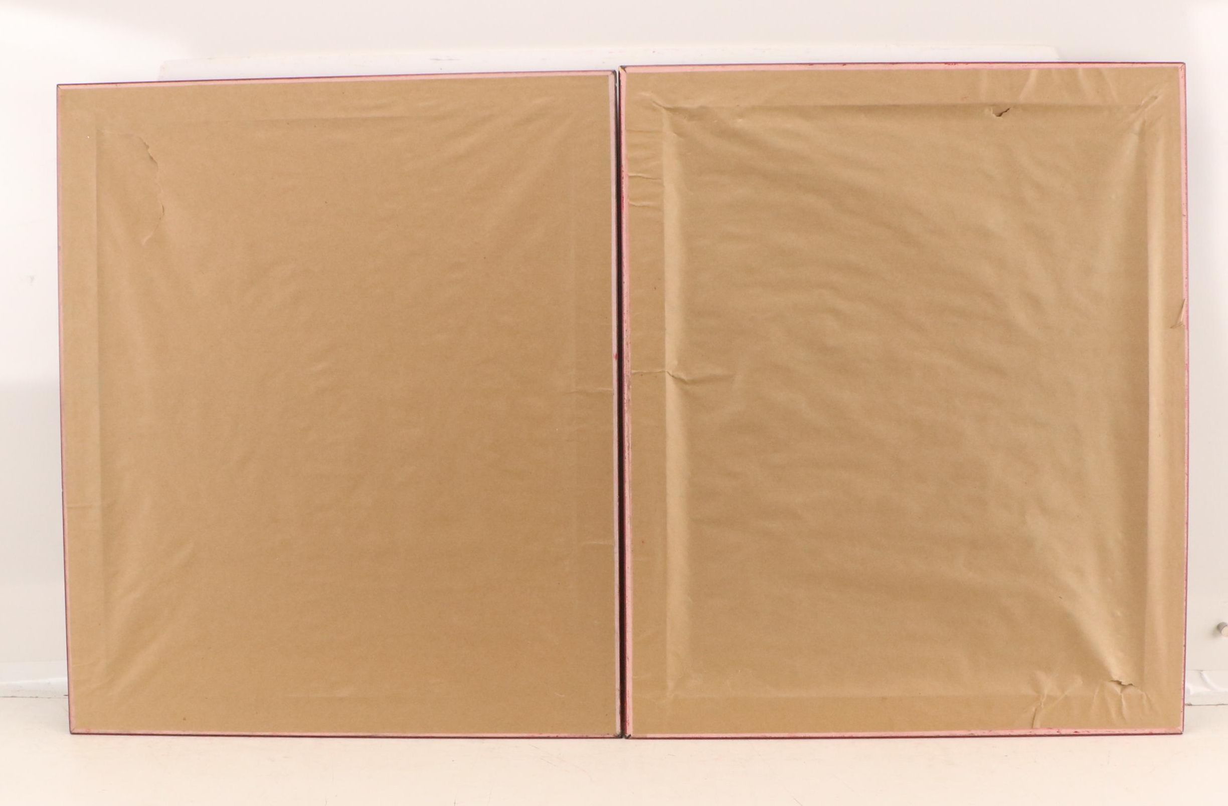 Four Chrysler and Ford Offset Lithograph Automotive Advertisements