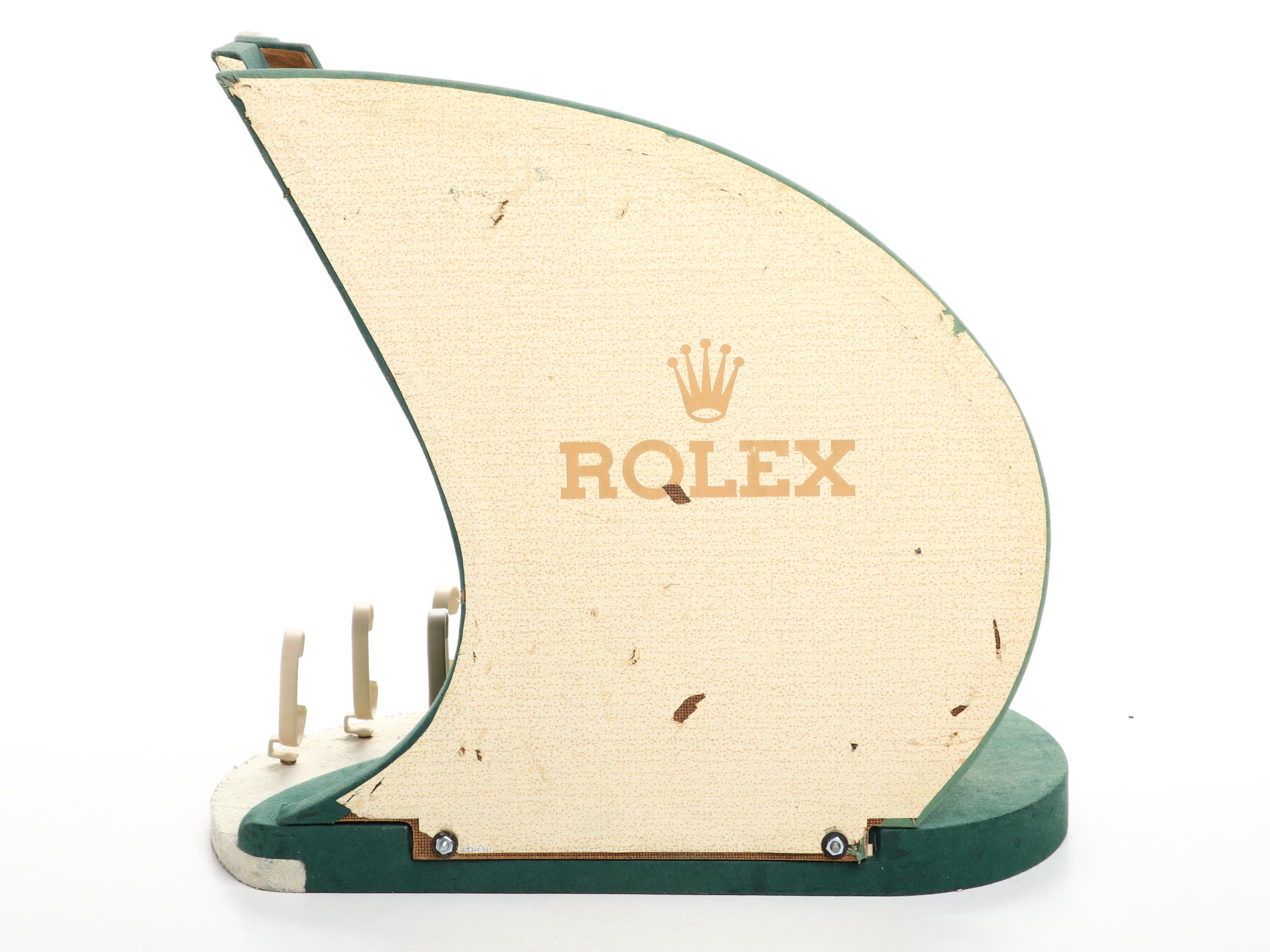 Rolex Watch Display For Golf Championship