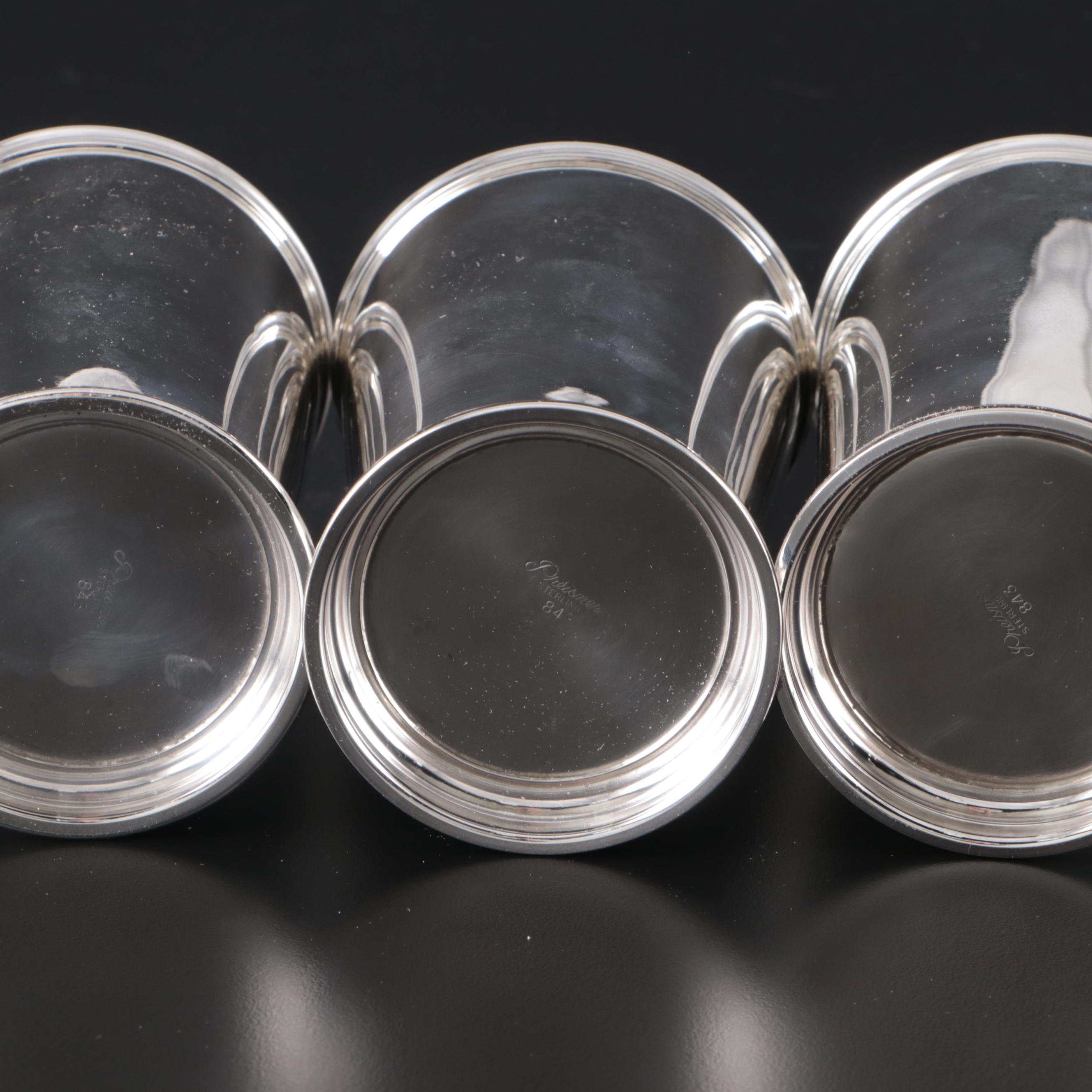 Preisner Sterling Silver Julep Cups