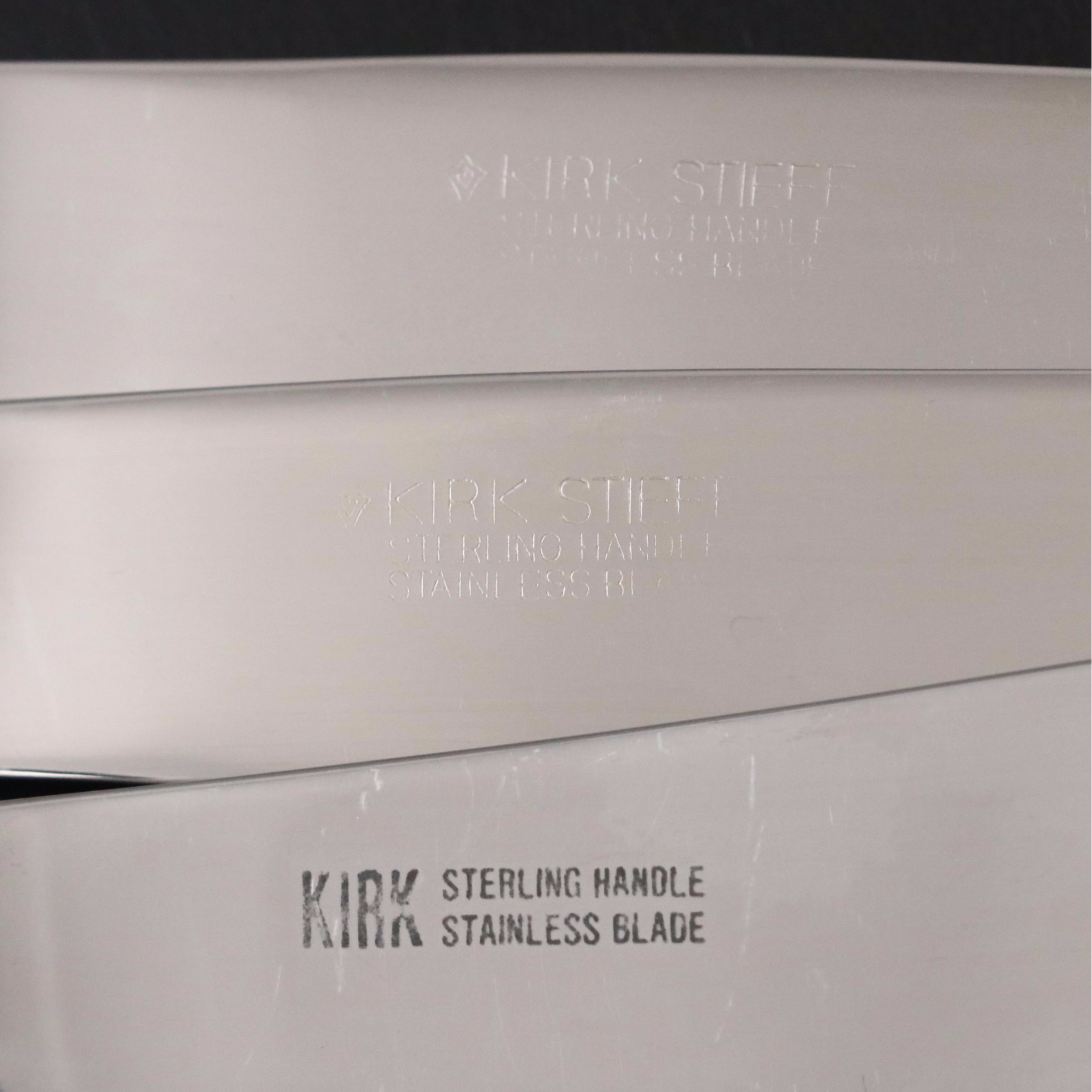 S. Kirk & Son "Old Maryland" Sterling Silver Flatware Set for Twelve