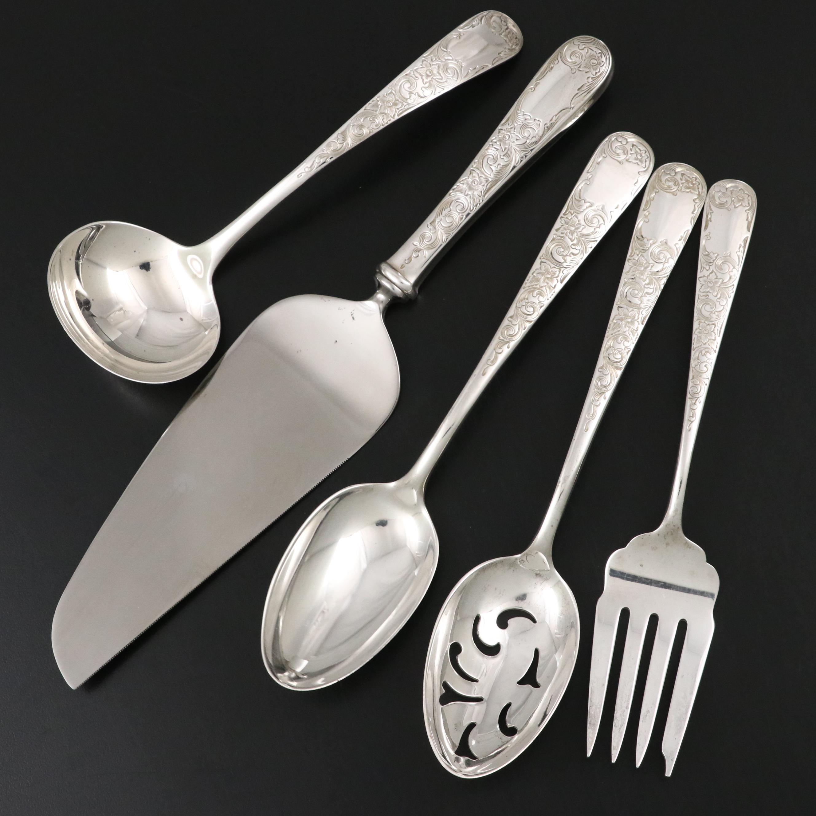 S. Kirk & Son "Old Maryland" Sterling Silver Flatware Set for Twelve