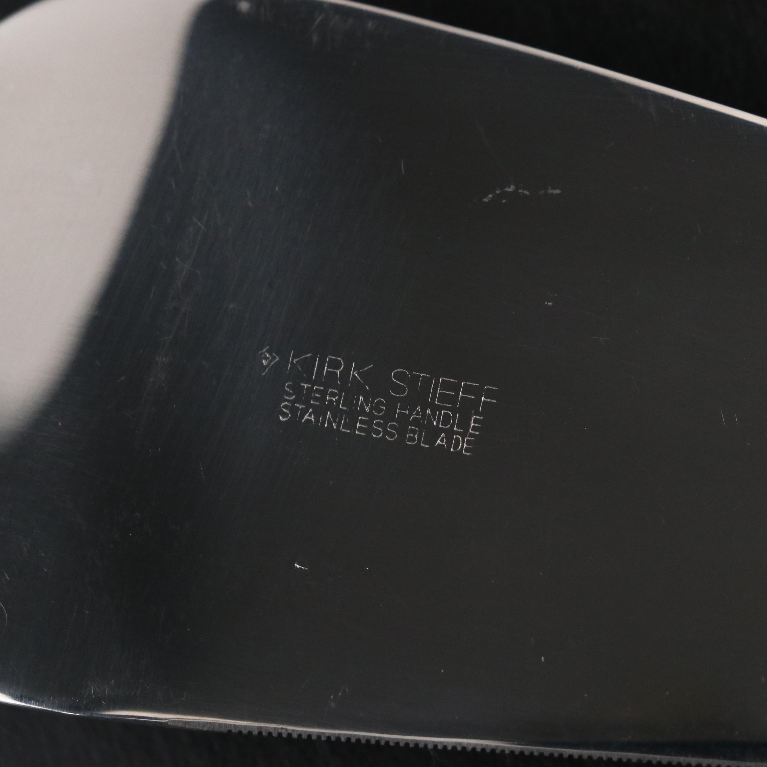 S. Kirk & Son "Old Maryland" Sterling Silver Flatware Set for Twelve