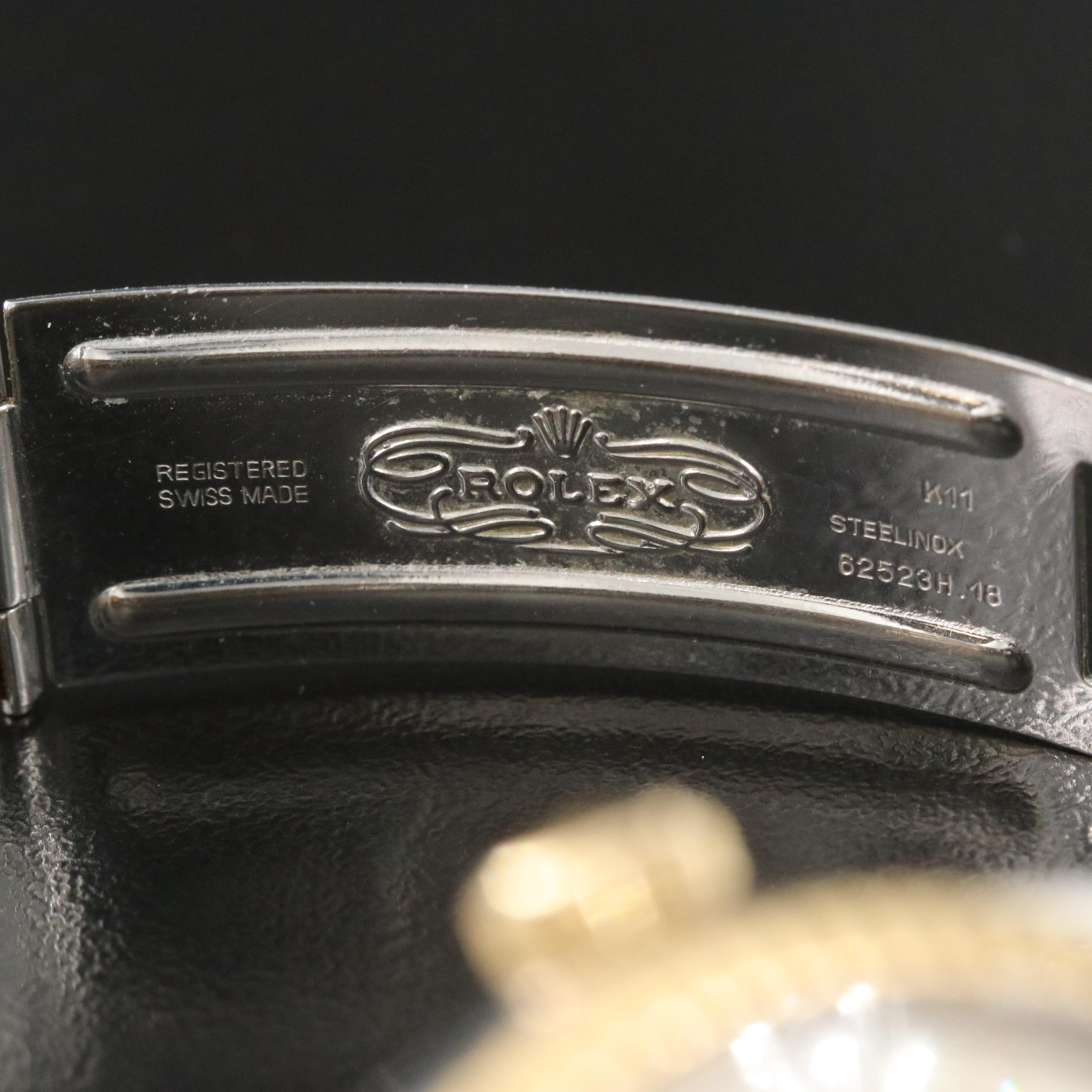 1986 Rolex Custom Diamond Dial Two-Tone Datejust Watch