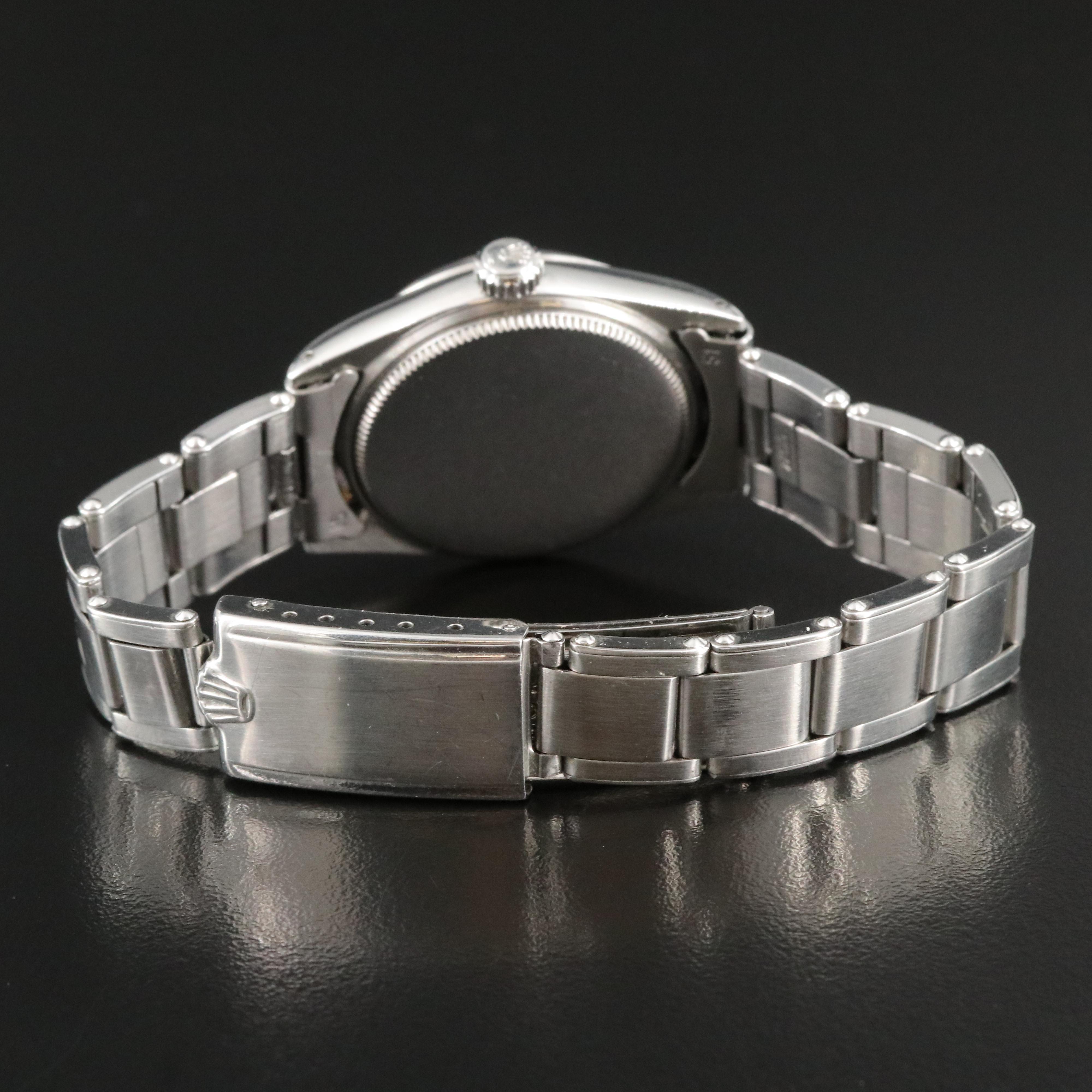 1957 Rolex Oysterdate Precision Stainless Steel Watch