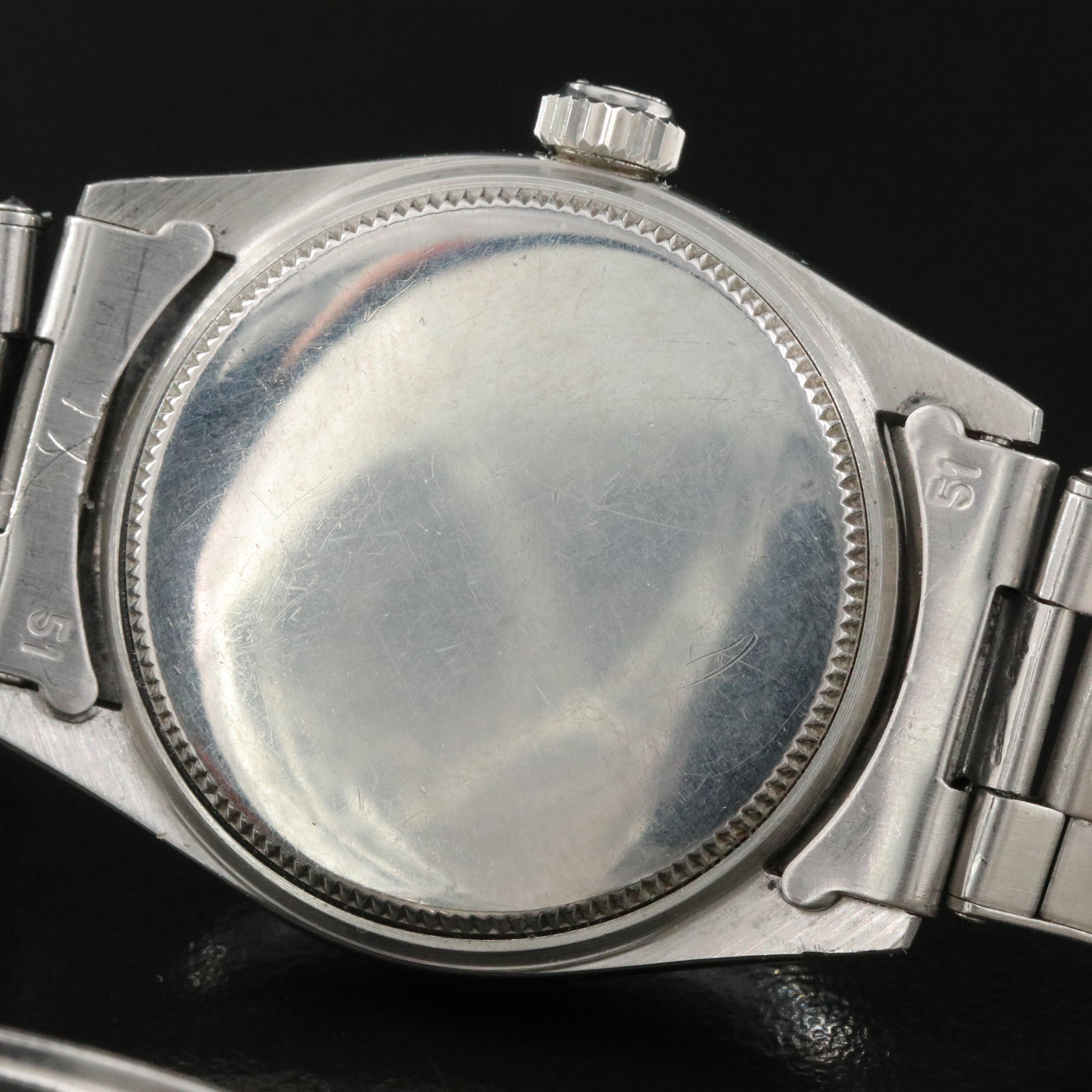 1957 Rolex Oysterdate Precision Stainless Steel Watch
