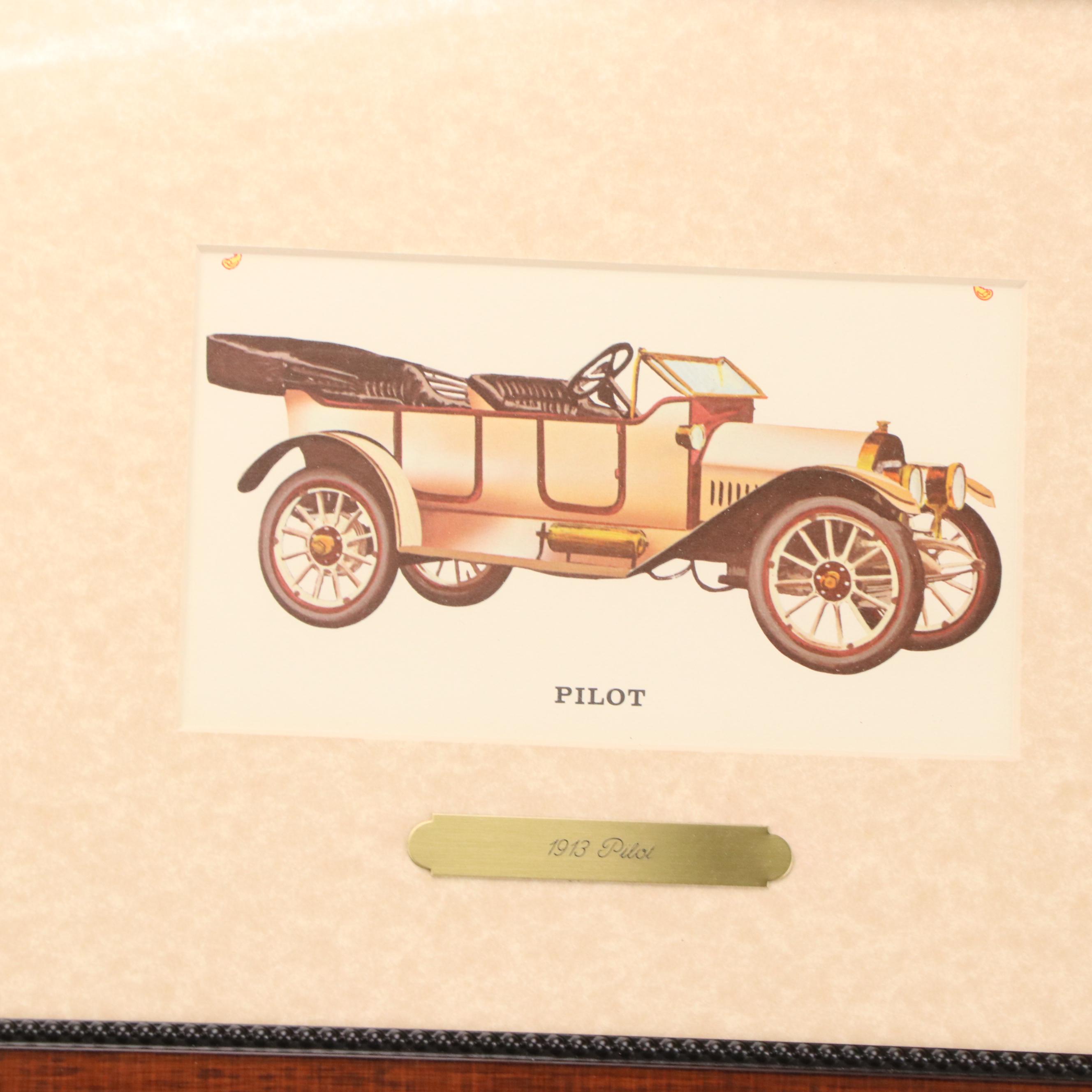 Set of Photographic Prints with 1913 Automotive Designs