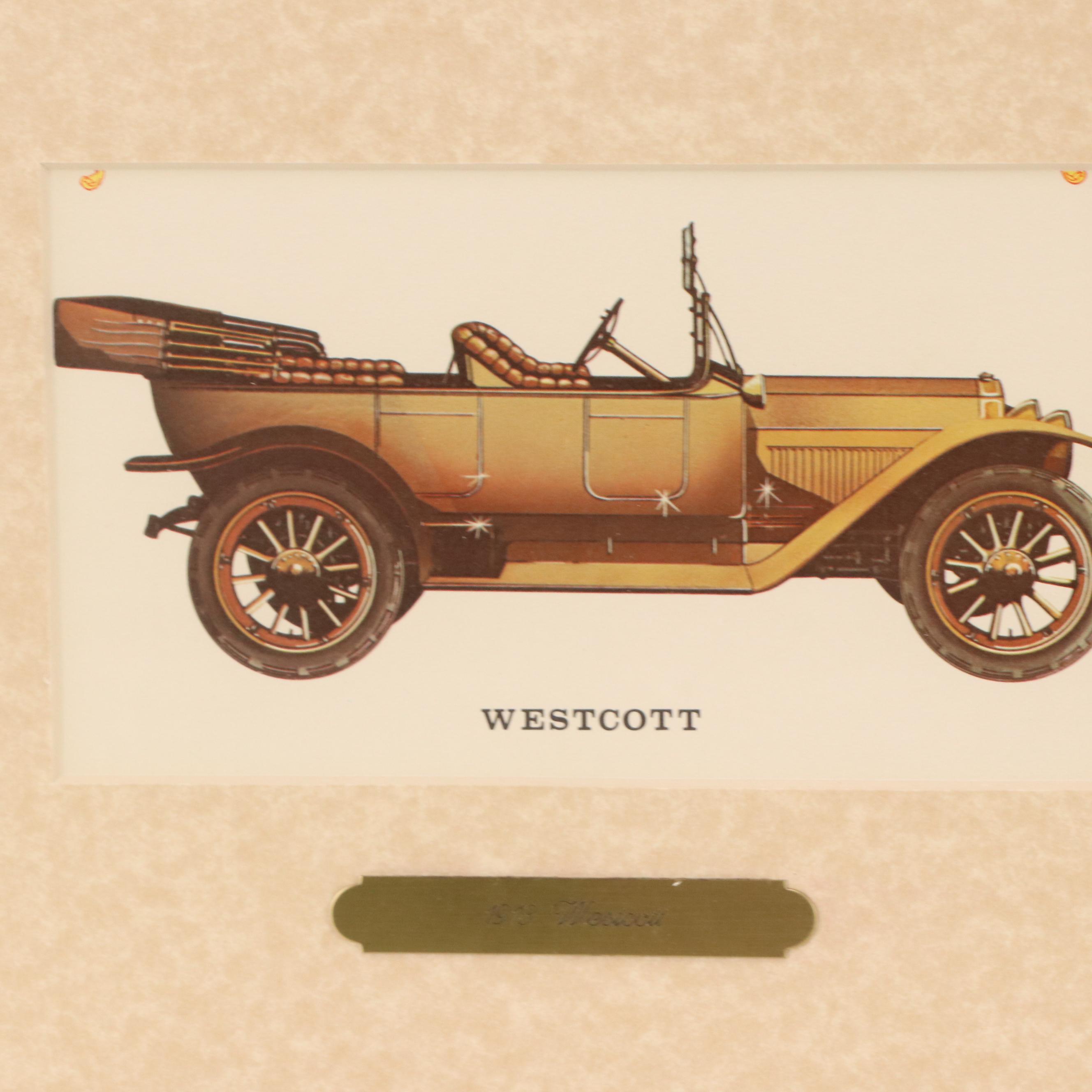 Set of Photographic Prints with 1913 Automotive Designs