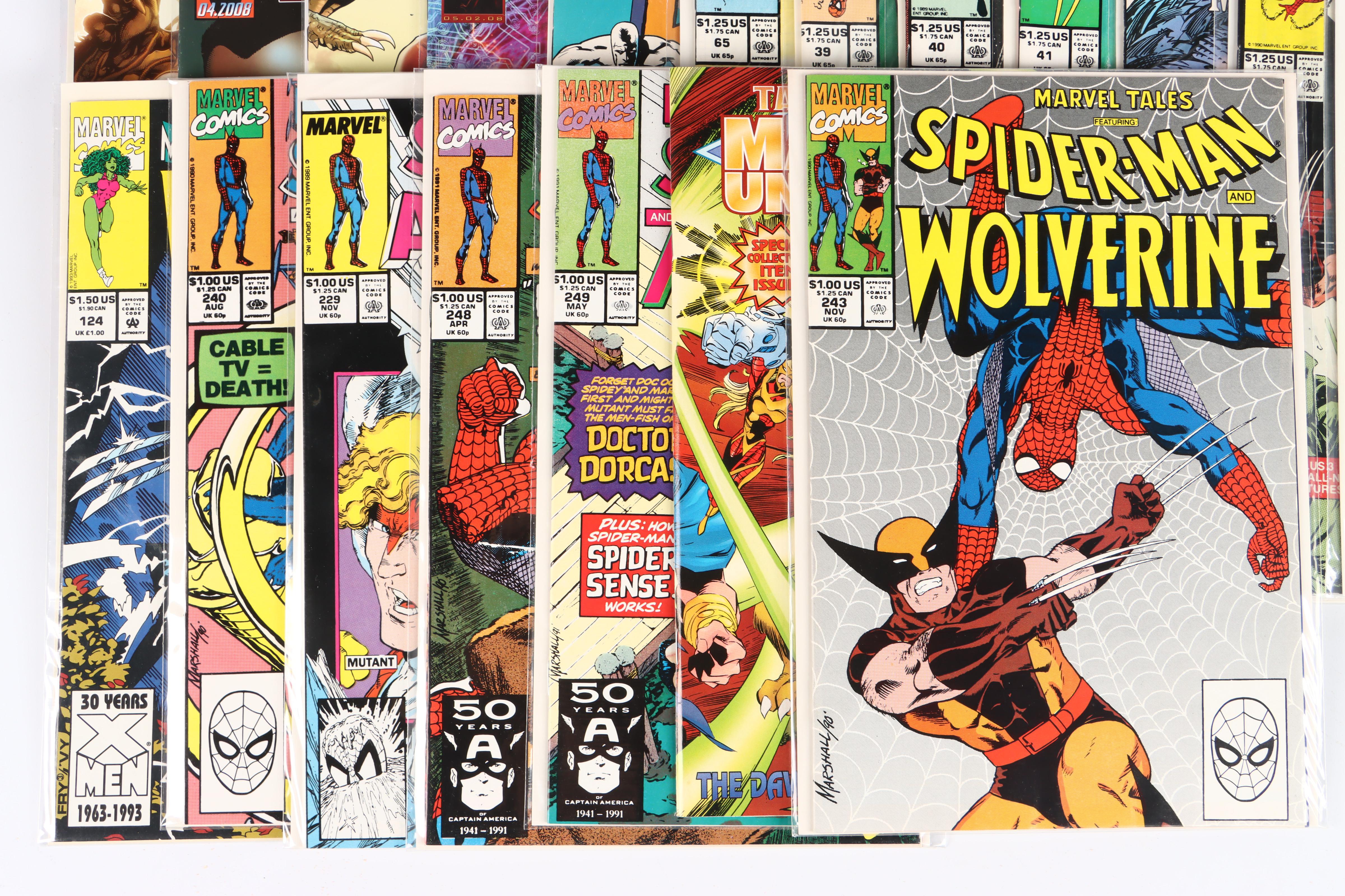 "Amazing Fantasy: Spiderman" #17 and Other Modern Age Marvel Comic Books