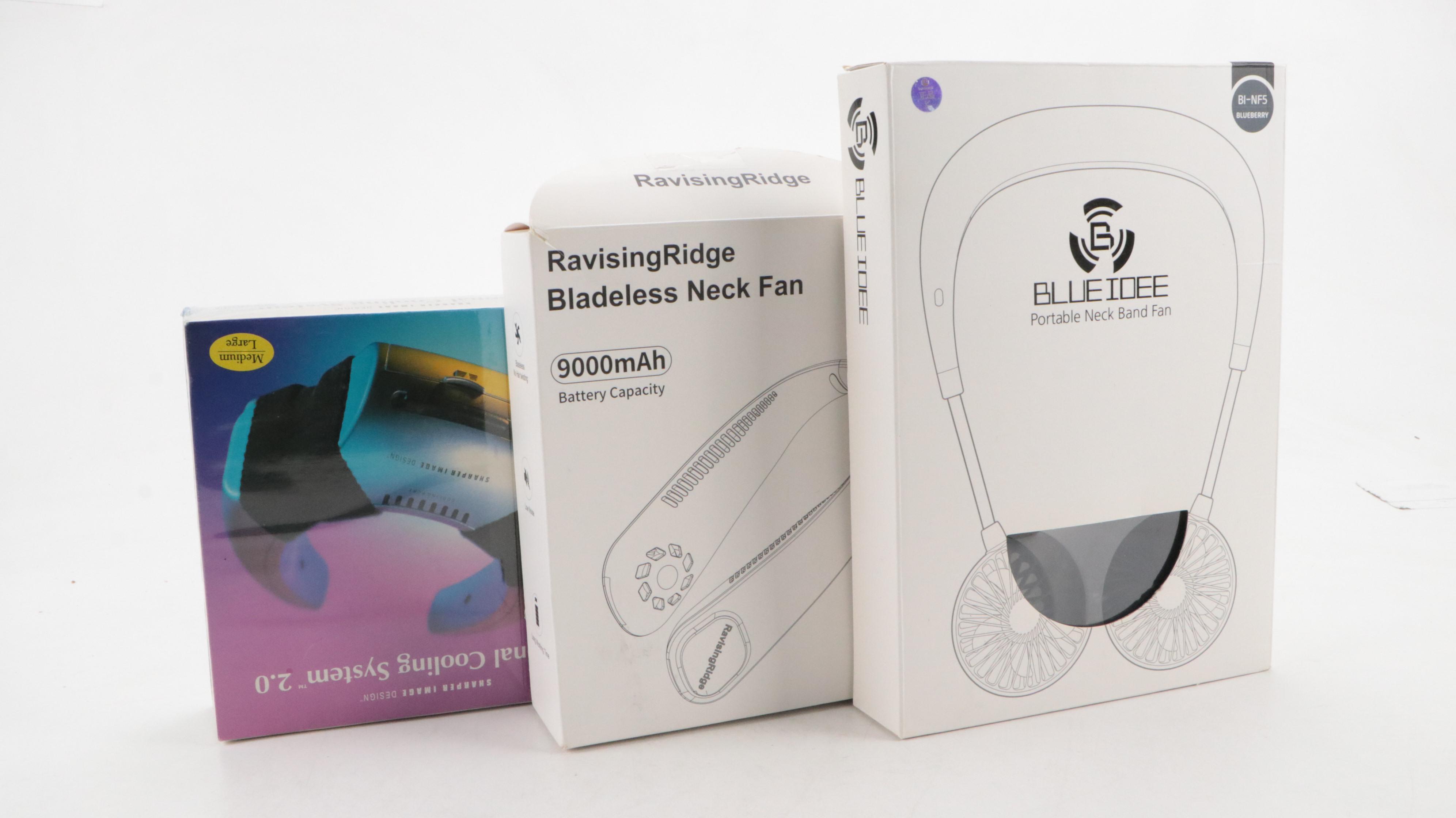 Sharper Image Personal Cooling System 2.0 with Other Neck Fans and Portable Fans