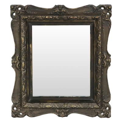 Victorian Style Giltwood and Molded Plaster Wall Mirror, 20th Century Victorian Style Giltwood and Molded Plaster Wall Mirror, 20th Century