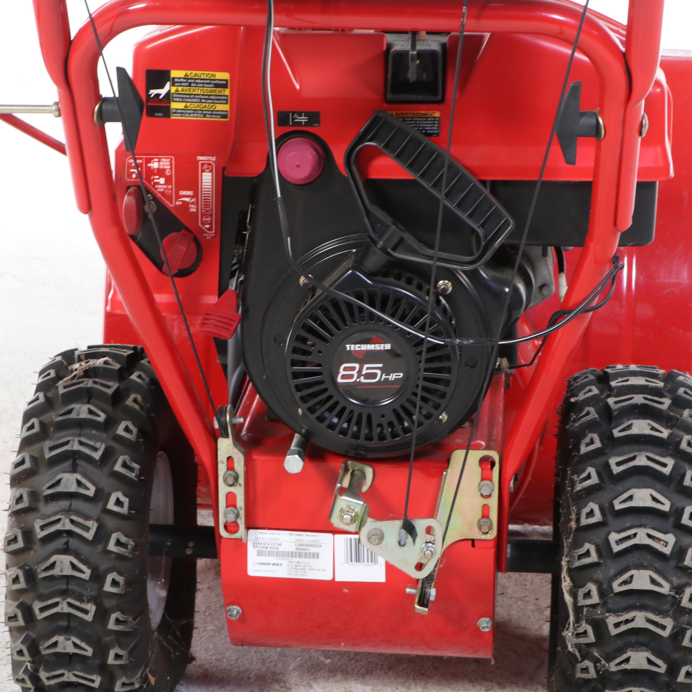 Troy-Bilt Storm 26" Snow Thrower