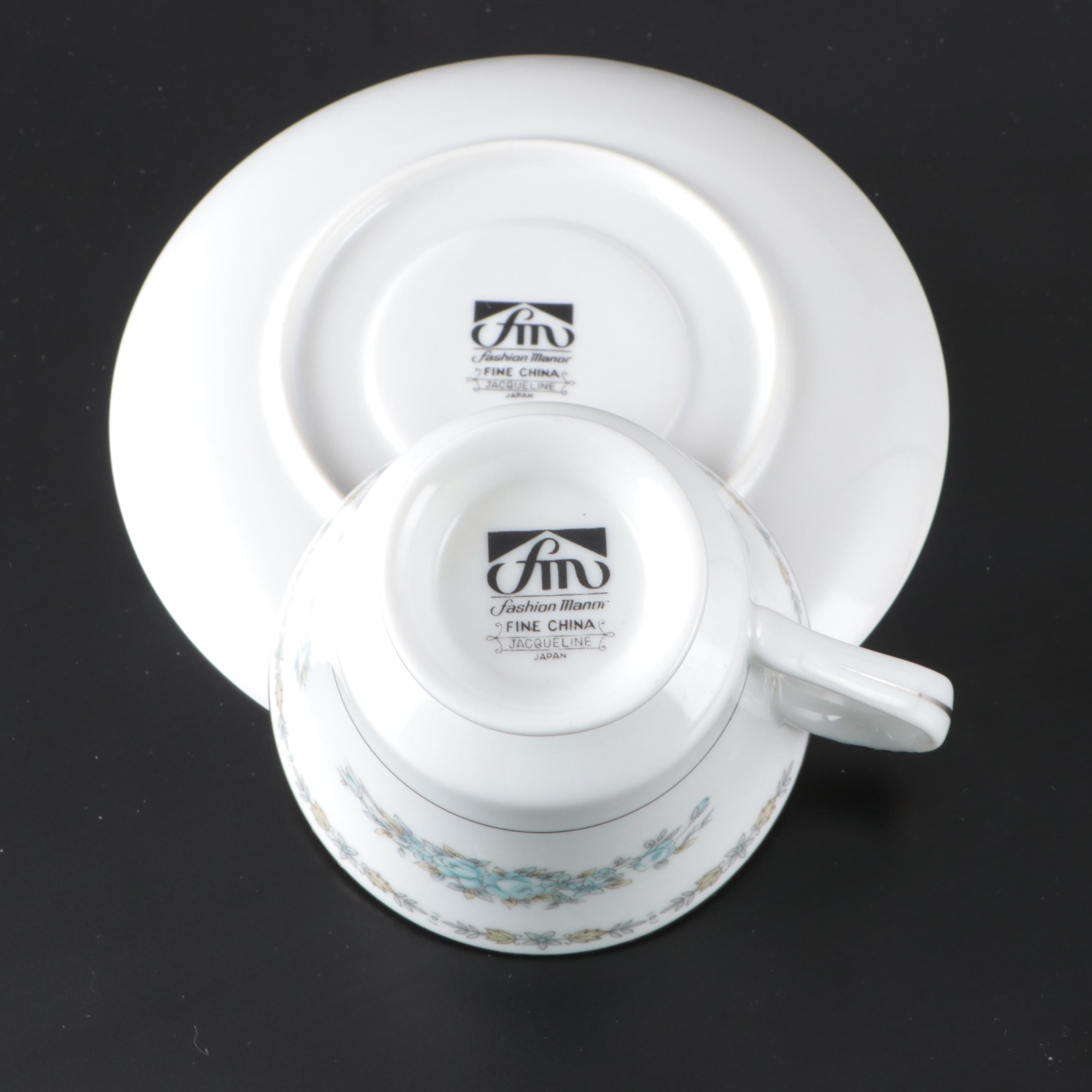 Fashion Manor "Jacqueline" Porcelain Dinnerware