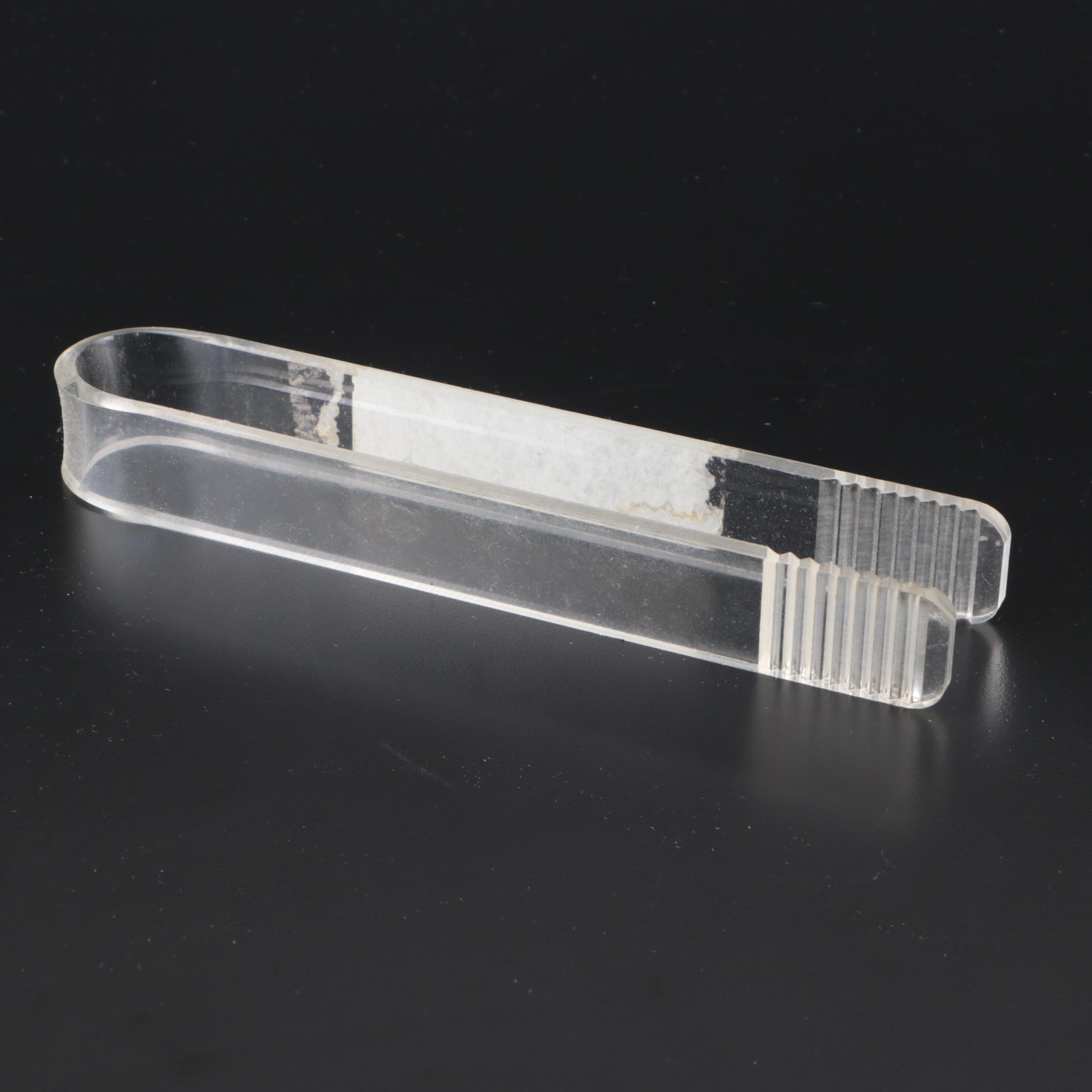 Gold Finish Plastic Ice Bucket with Horizontal Ribbed Glass Lowball Glasses