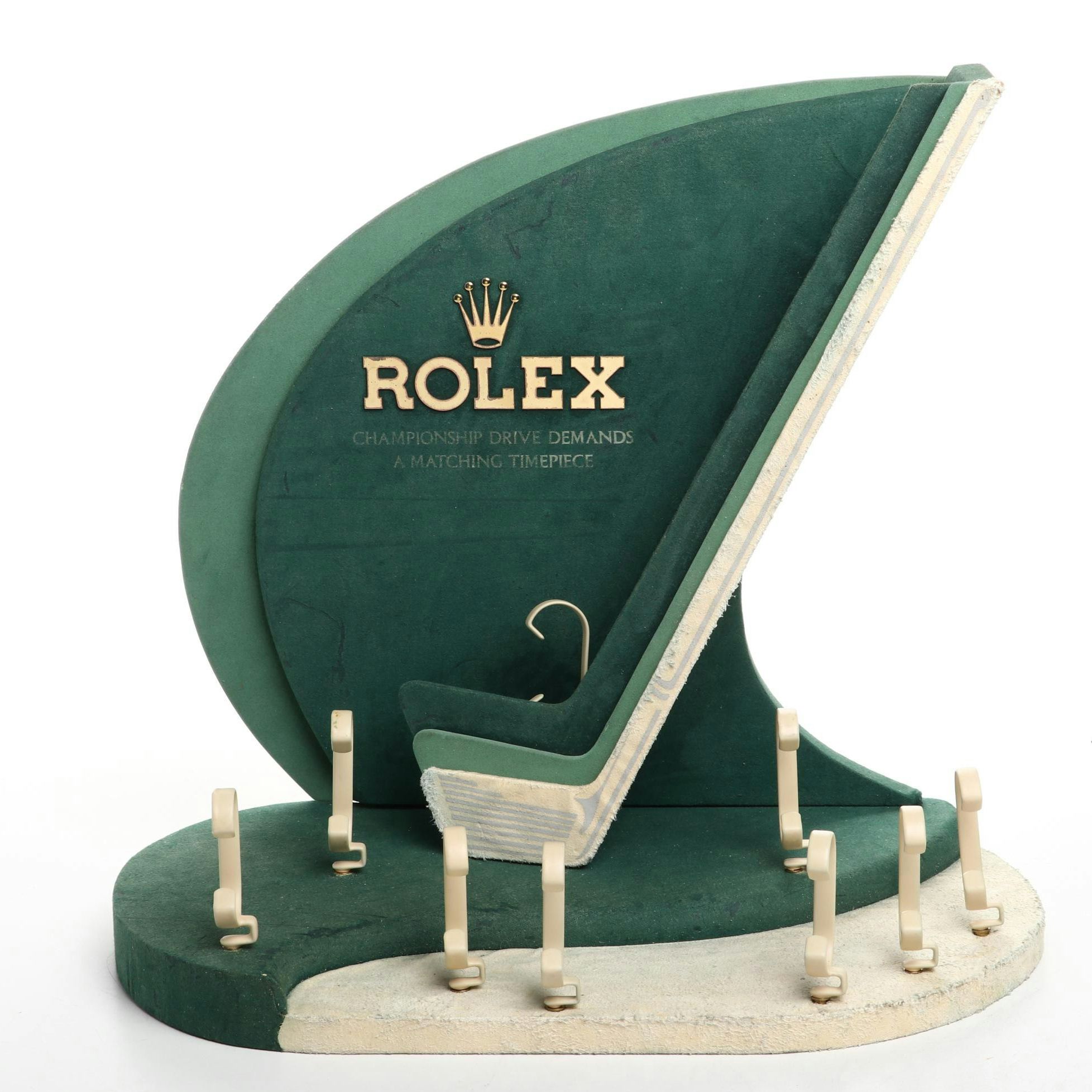 Rolex Watch Display For Golf Championship
