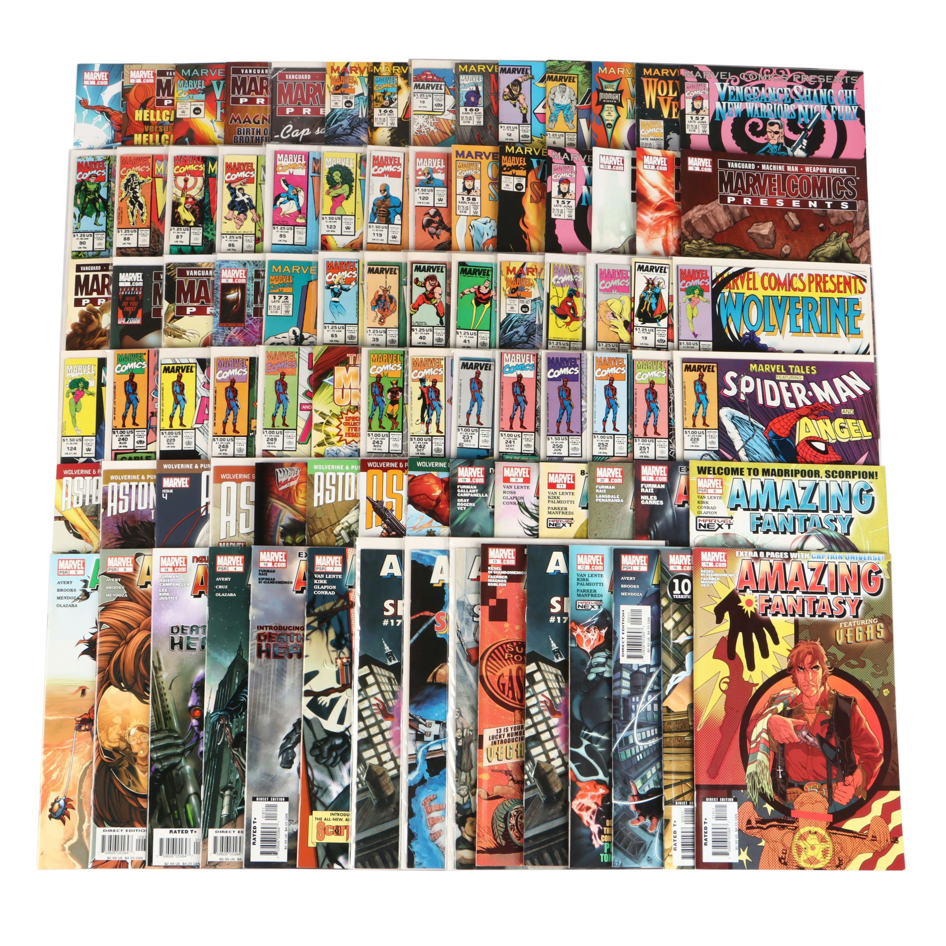 "Amazing Fantasy: Spiderman" #17 and Other Modern Age Marvel Comic Books