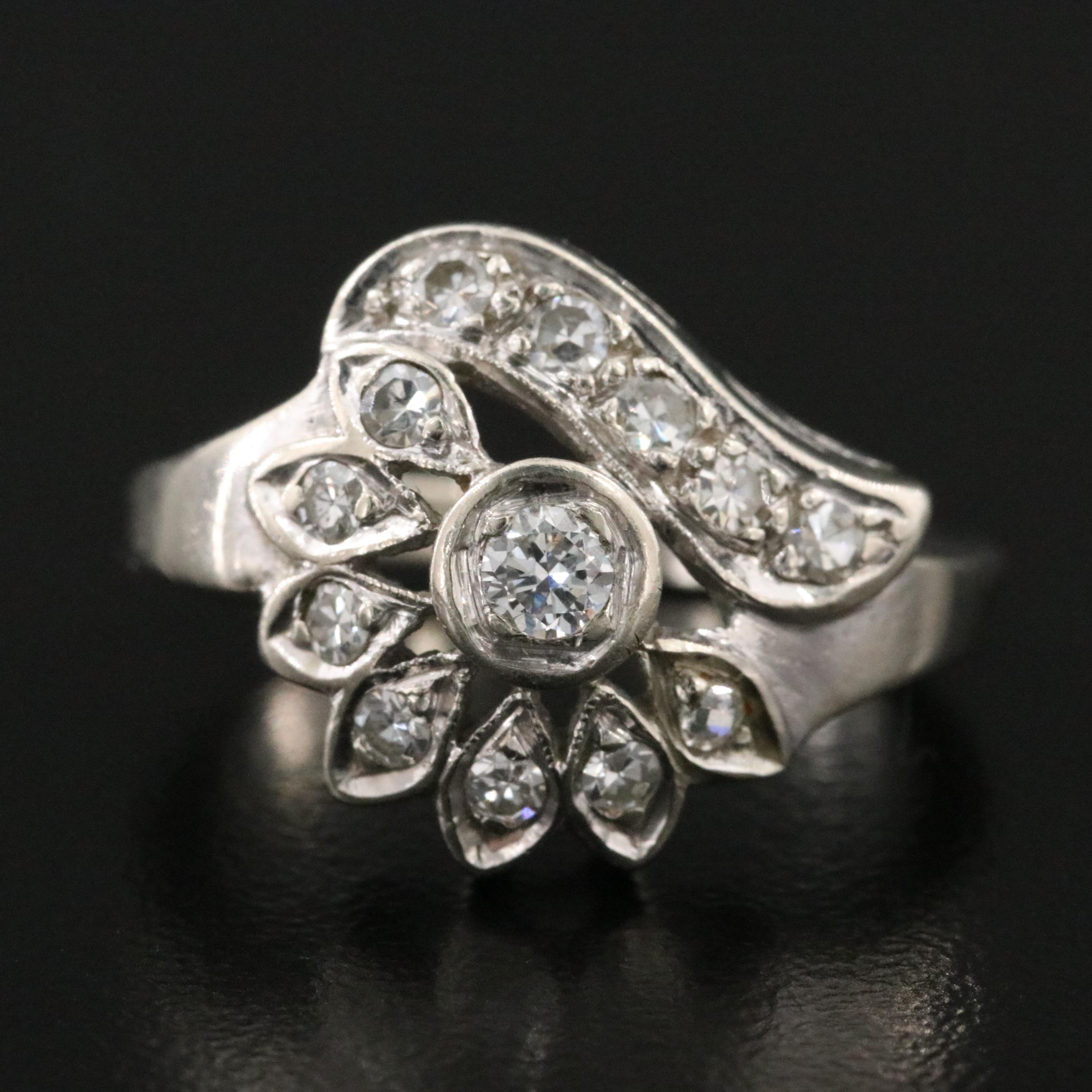 14K 0.43 CTW Diamond Ring