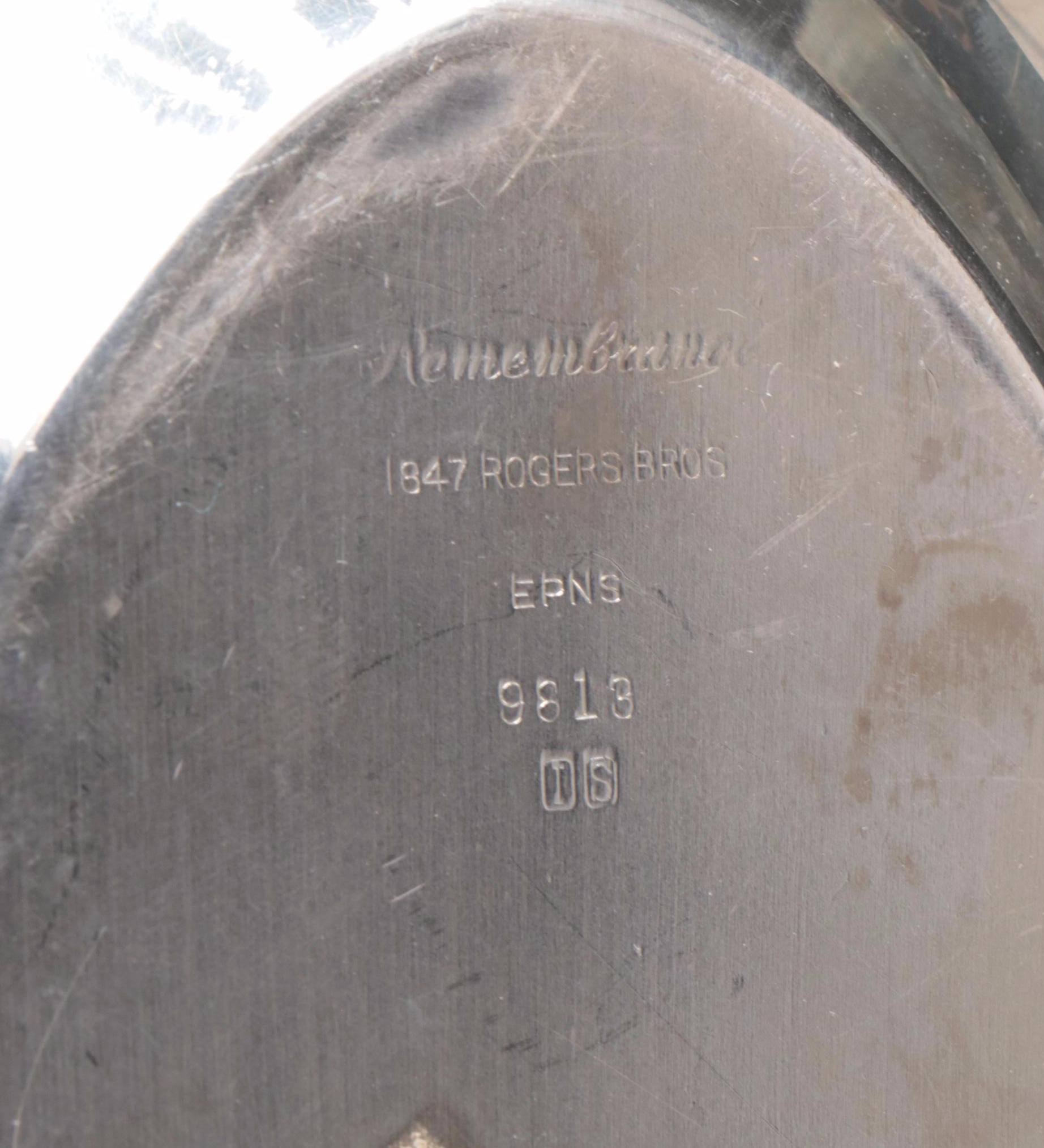 1847 Rogers Bros. "Remembrance" Silver Plate Gravy Boat and More