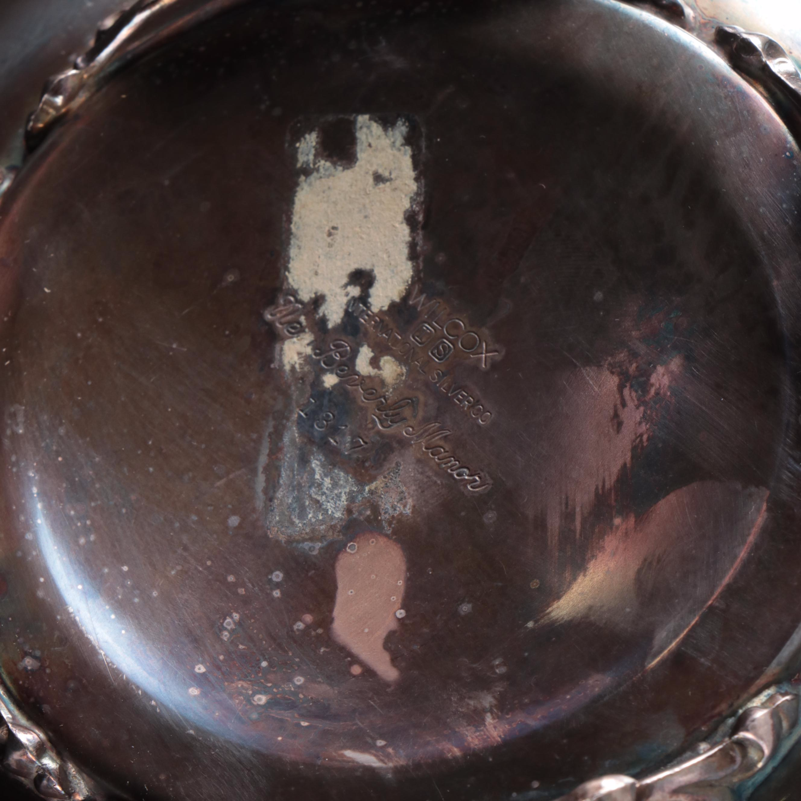 1847 Rogers Bros. "Remembrance" Silver Plate Gravy Boat and More