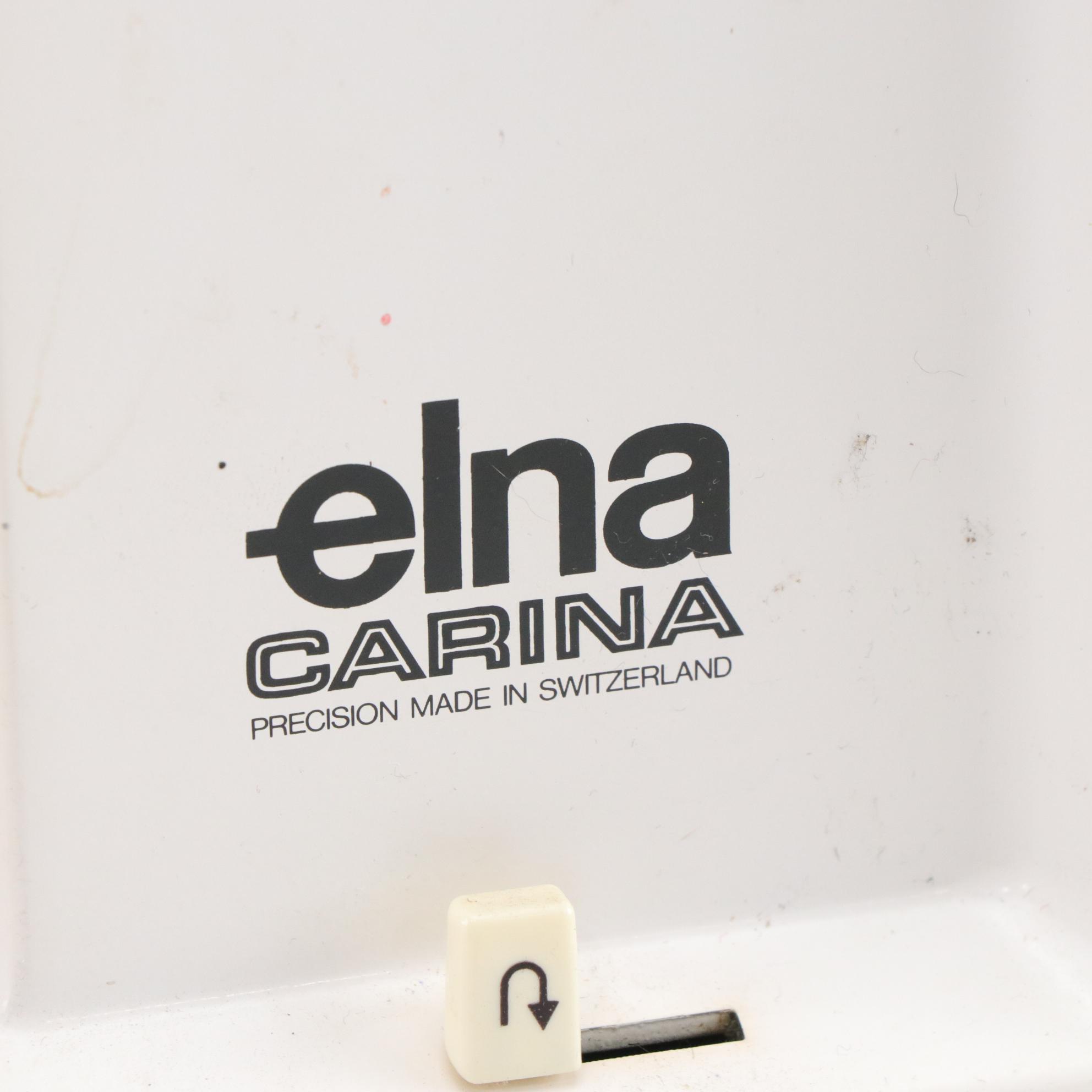 Elna "Carina SU" & "Elnita ZZ" Electric Sewing Machines & Accessories, 1980s