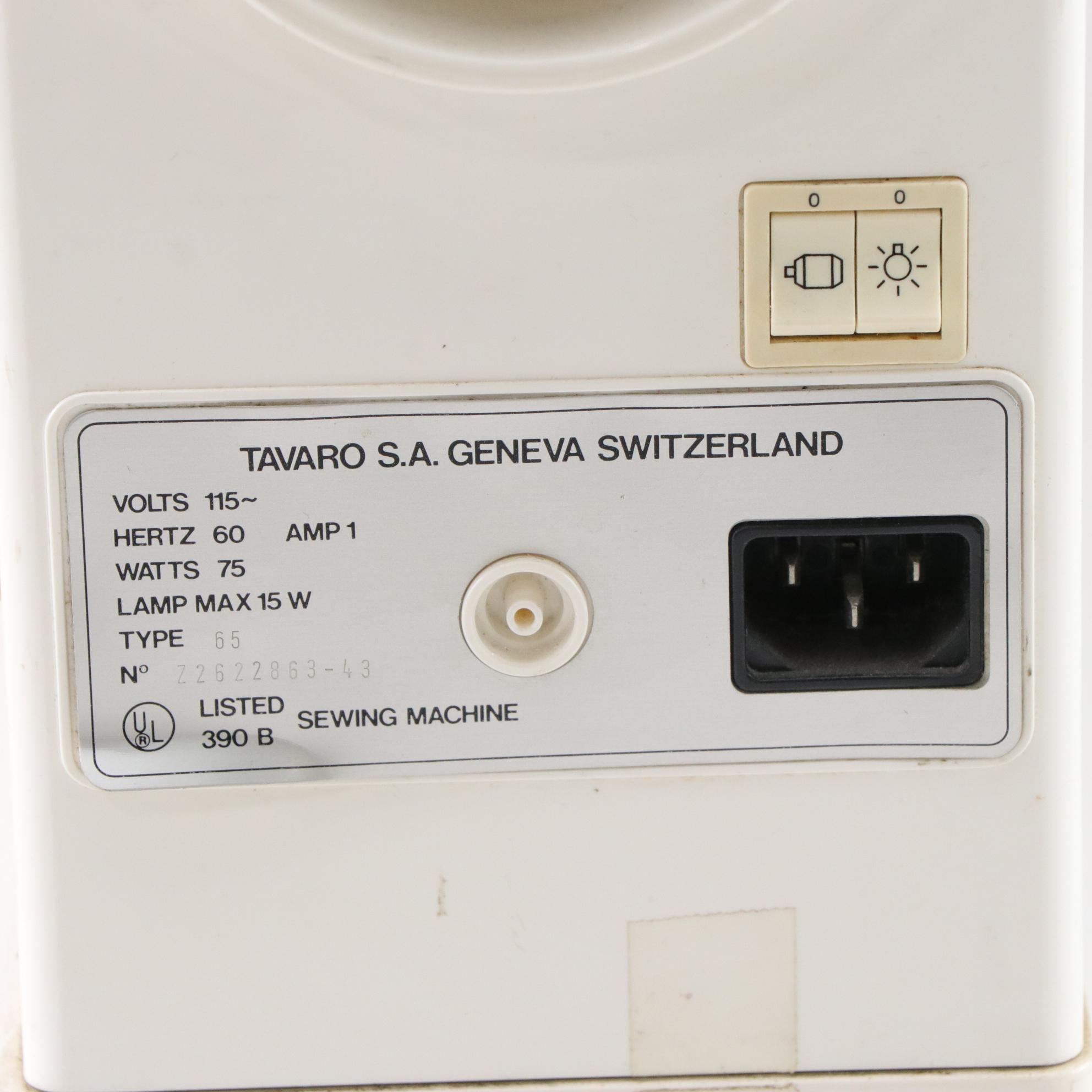 Elna "Carina SU" & "Elnita ZZ" Electric Sewing Machines & Accessories, 1980s