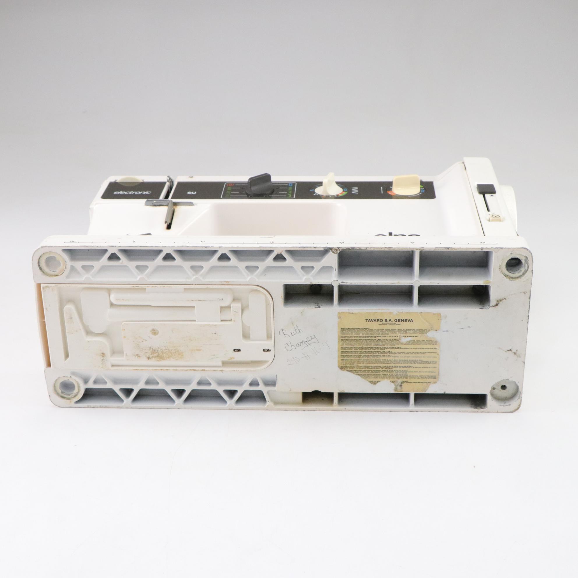 Elna "Carina SU" & "Elnita ZZ" Electric Sewing Machines & Accessories, 1980s