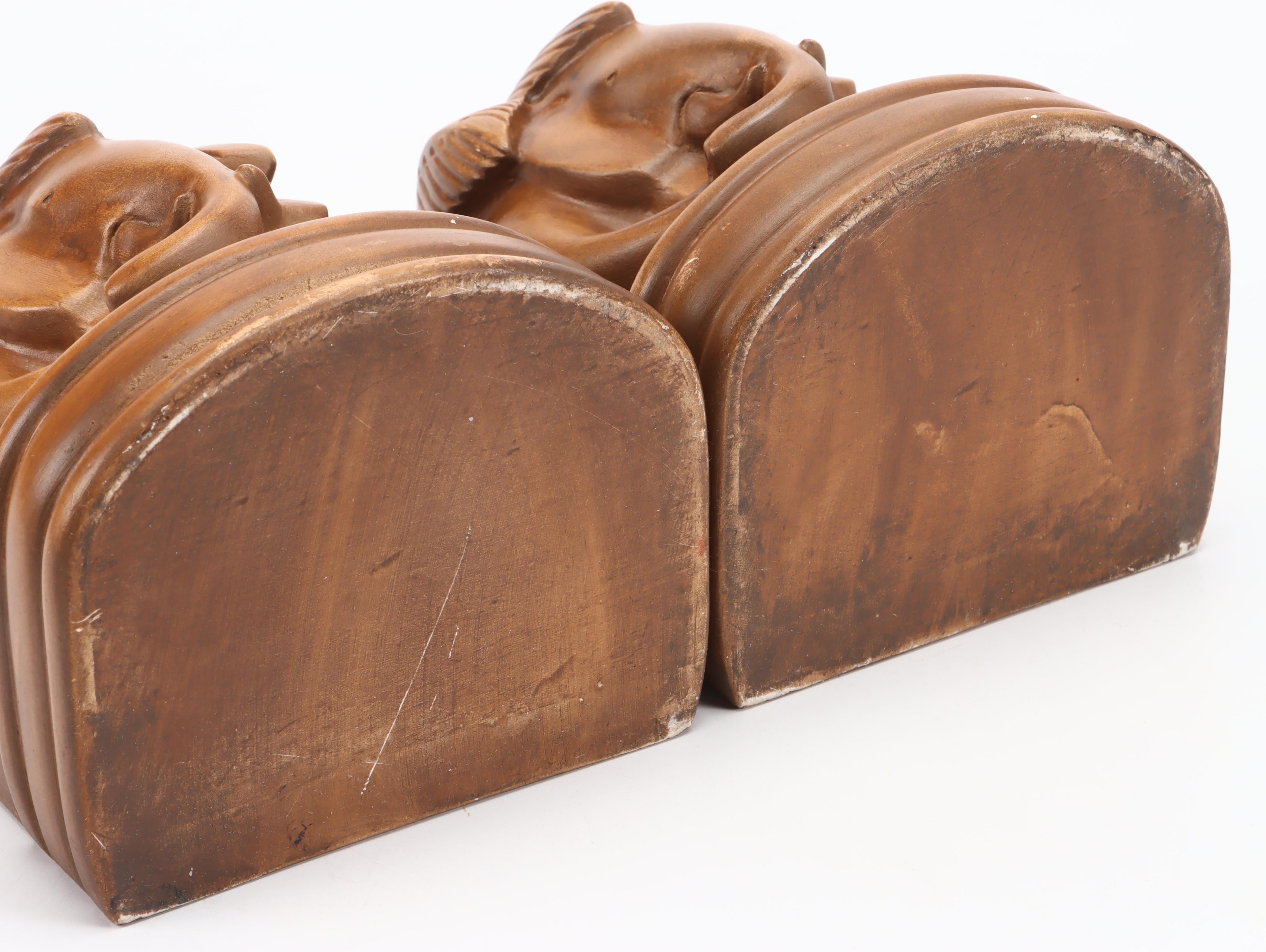 Garcia Imports Painted Composite Elephant Bookends