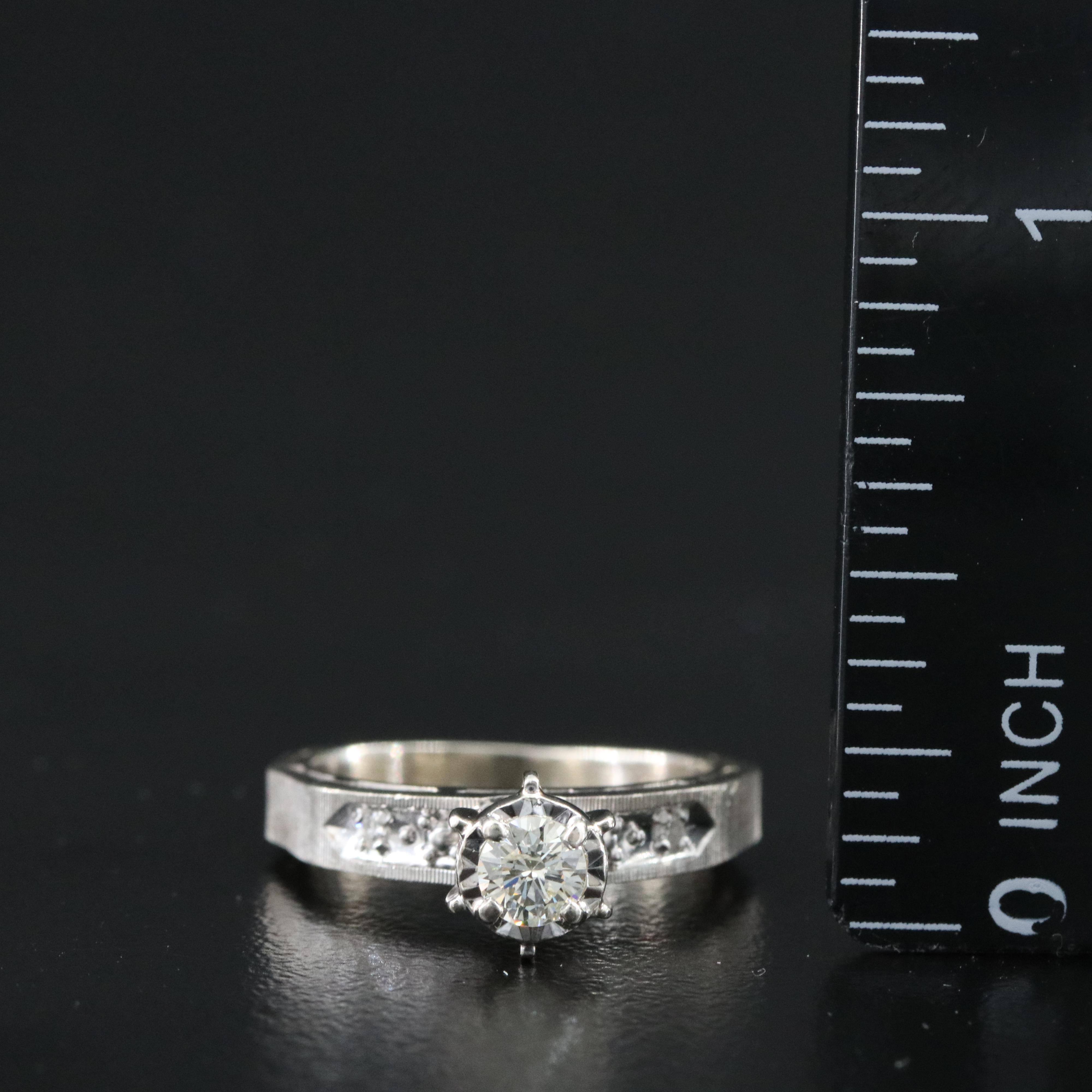 14K 0.22 CTW Diamond Ring