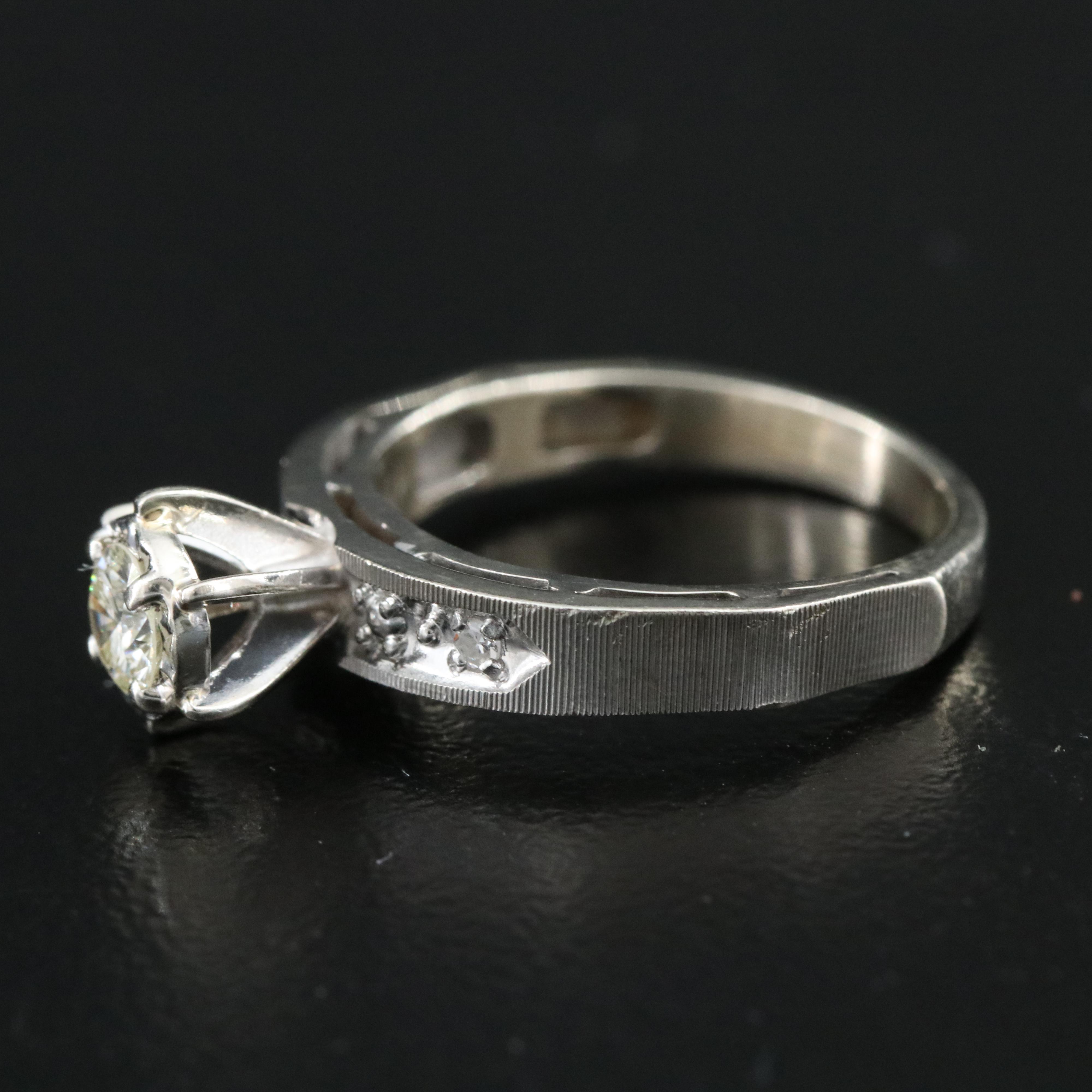 14K 0.22 CTW Diamond Ring