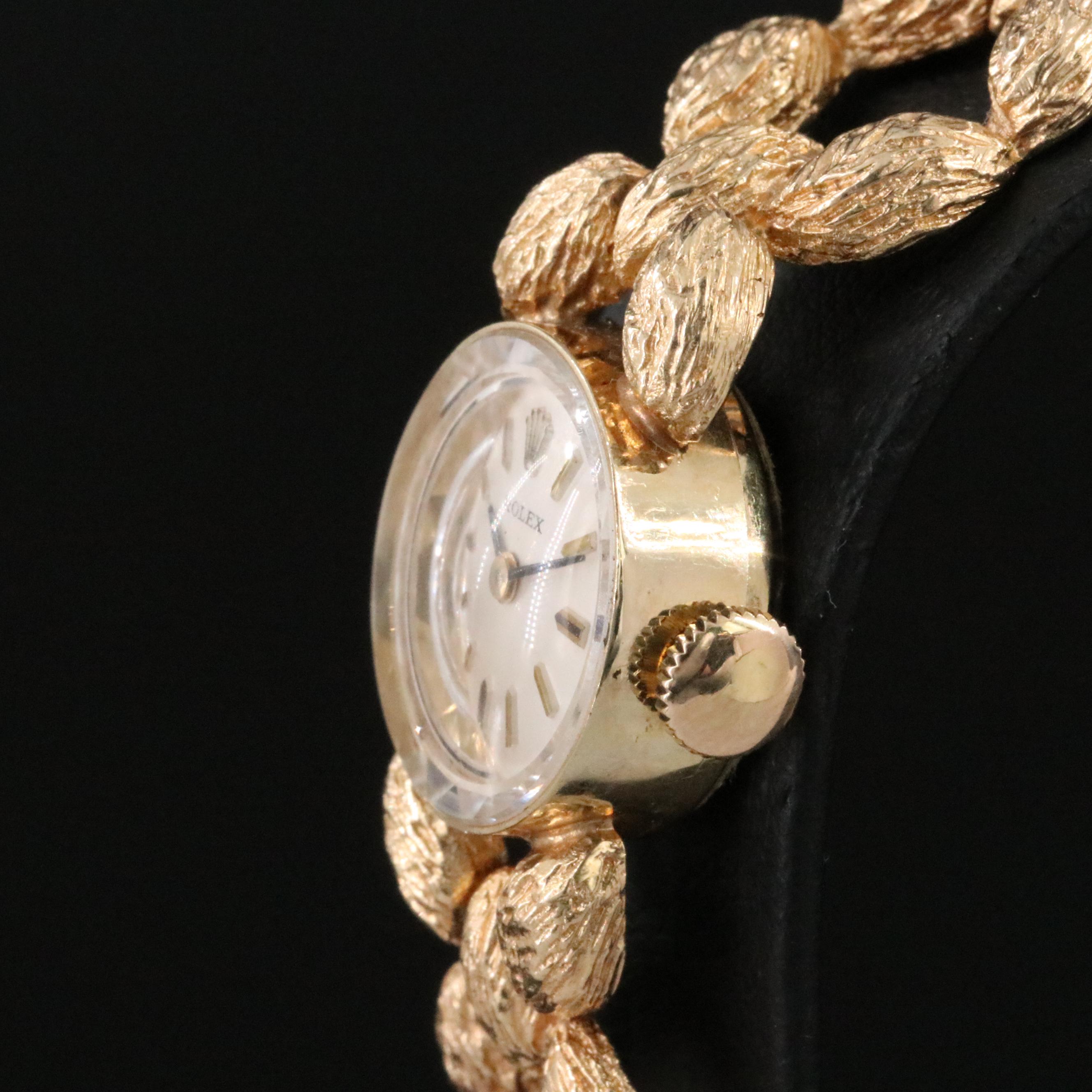 Rolex Custom Vintage Stem Wind Watch