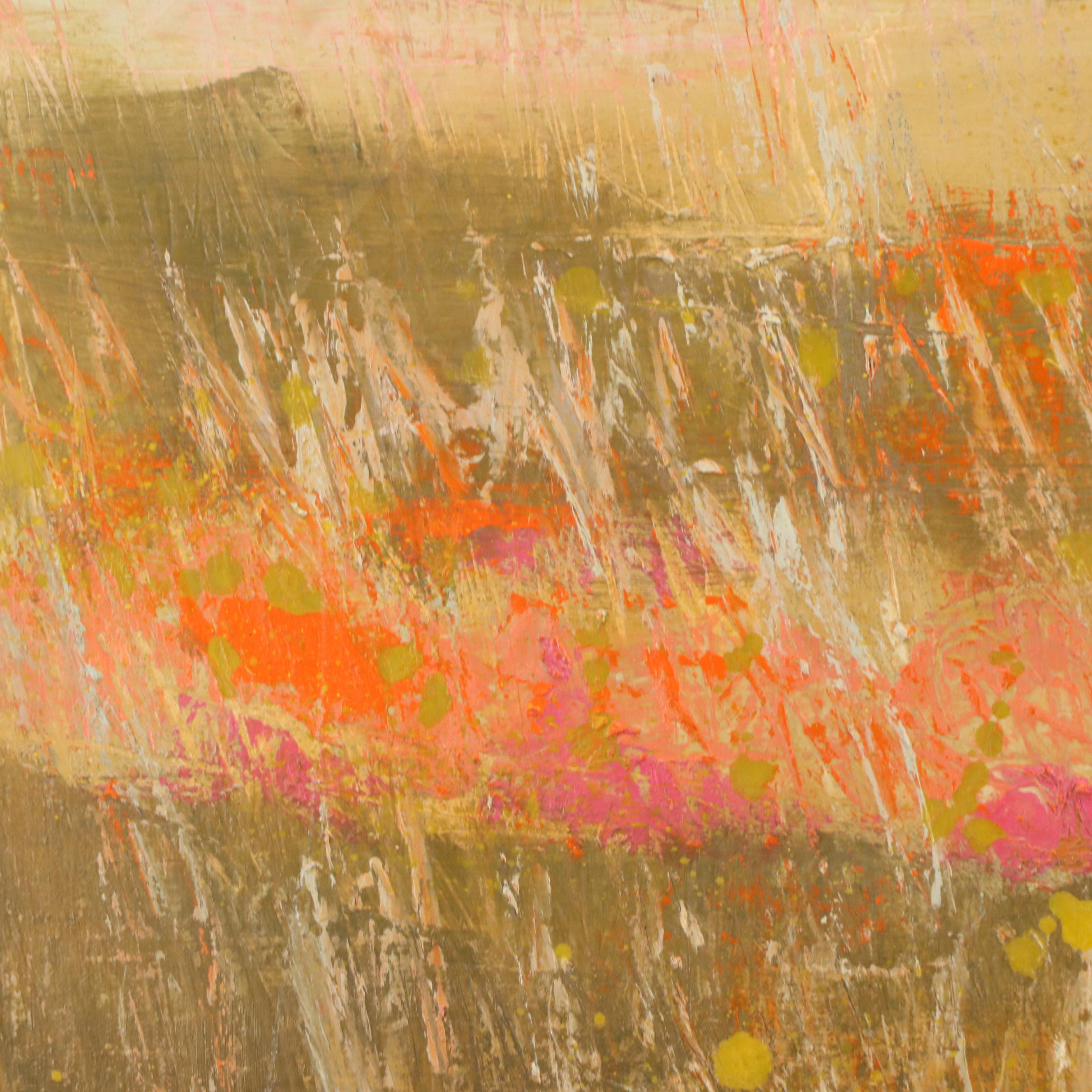 Martha Gilbert Abstract Oil Painting "Capriccio #3: Honey Song," 1967