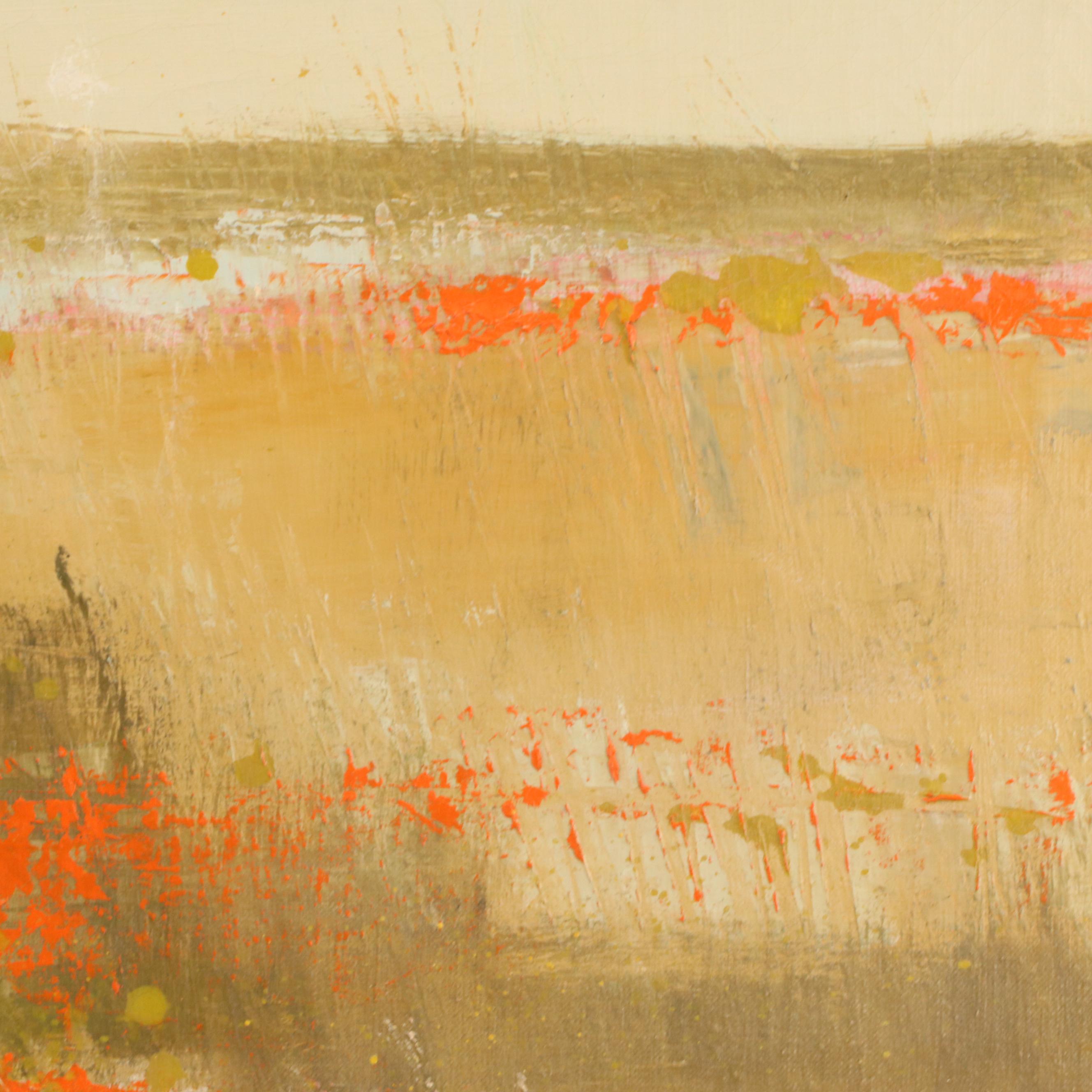 Martha Gilbert Abstract Oil Painting "Capriccio #3: Honey Song," 1967