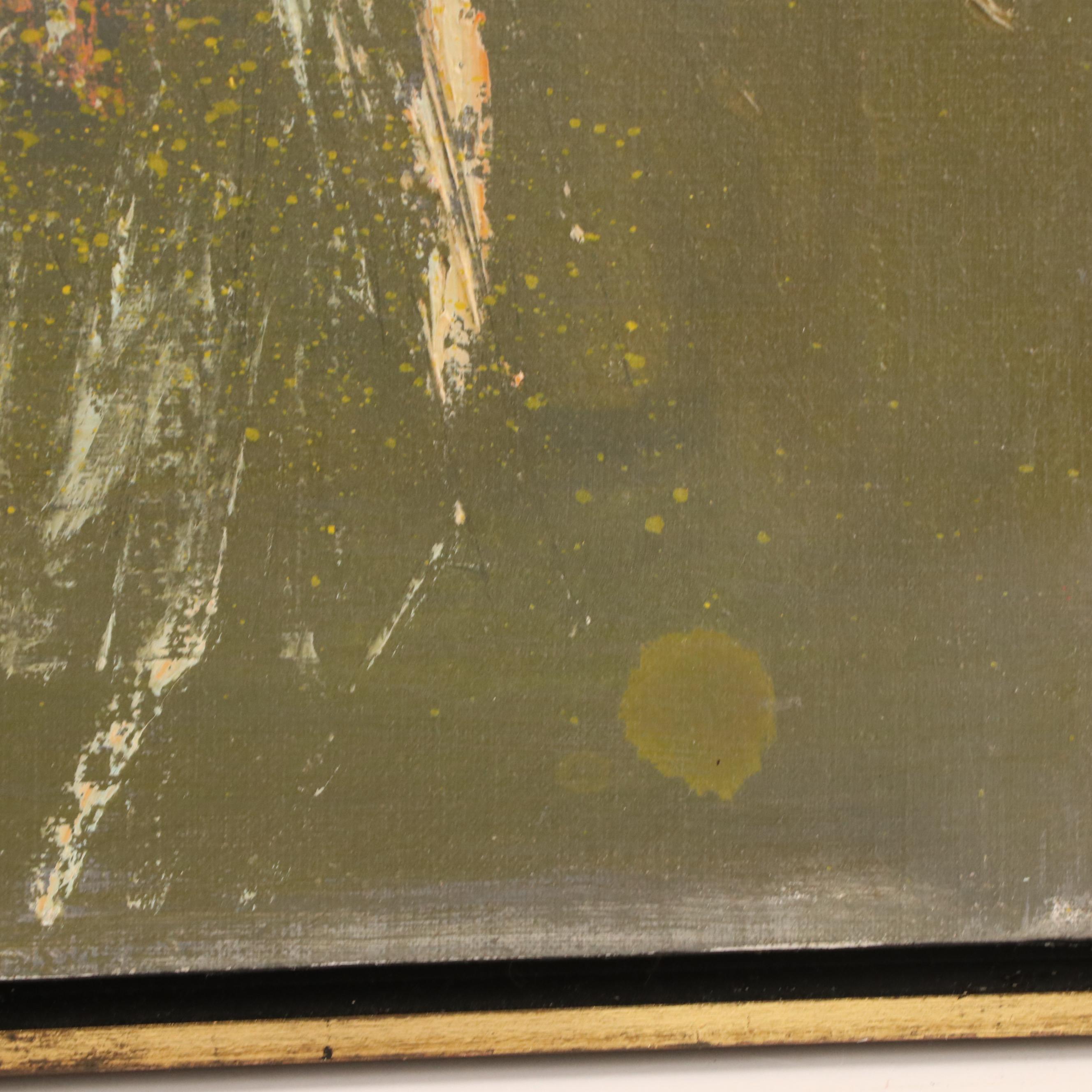 Martha Gilbert Abstract Oil Painting "Capriccio #3: Honey Song," 1967