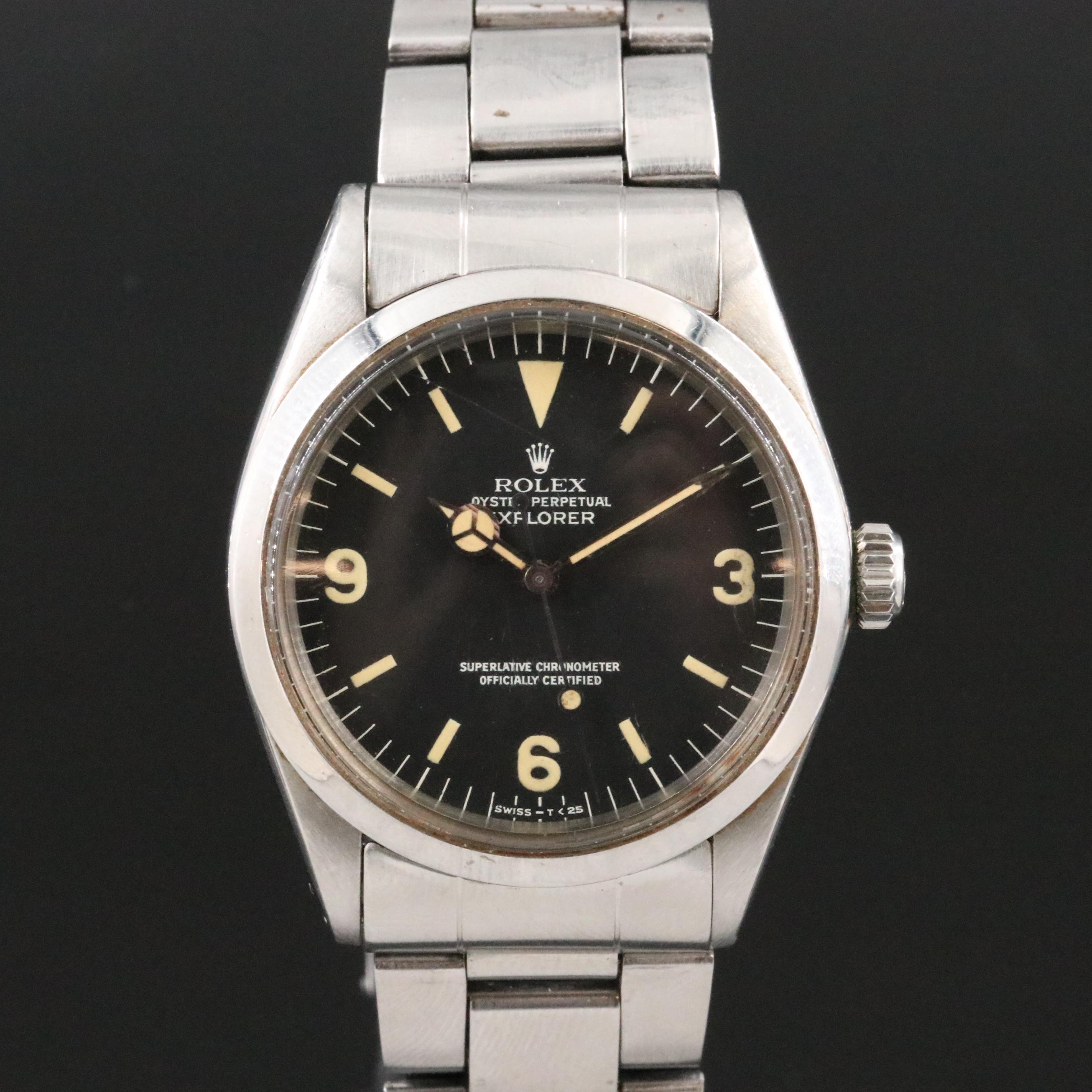 1974 Rolex Oyster Perpetual Explorer Watch