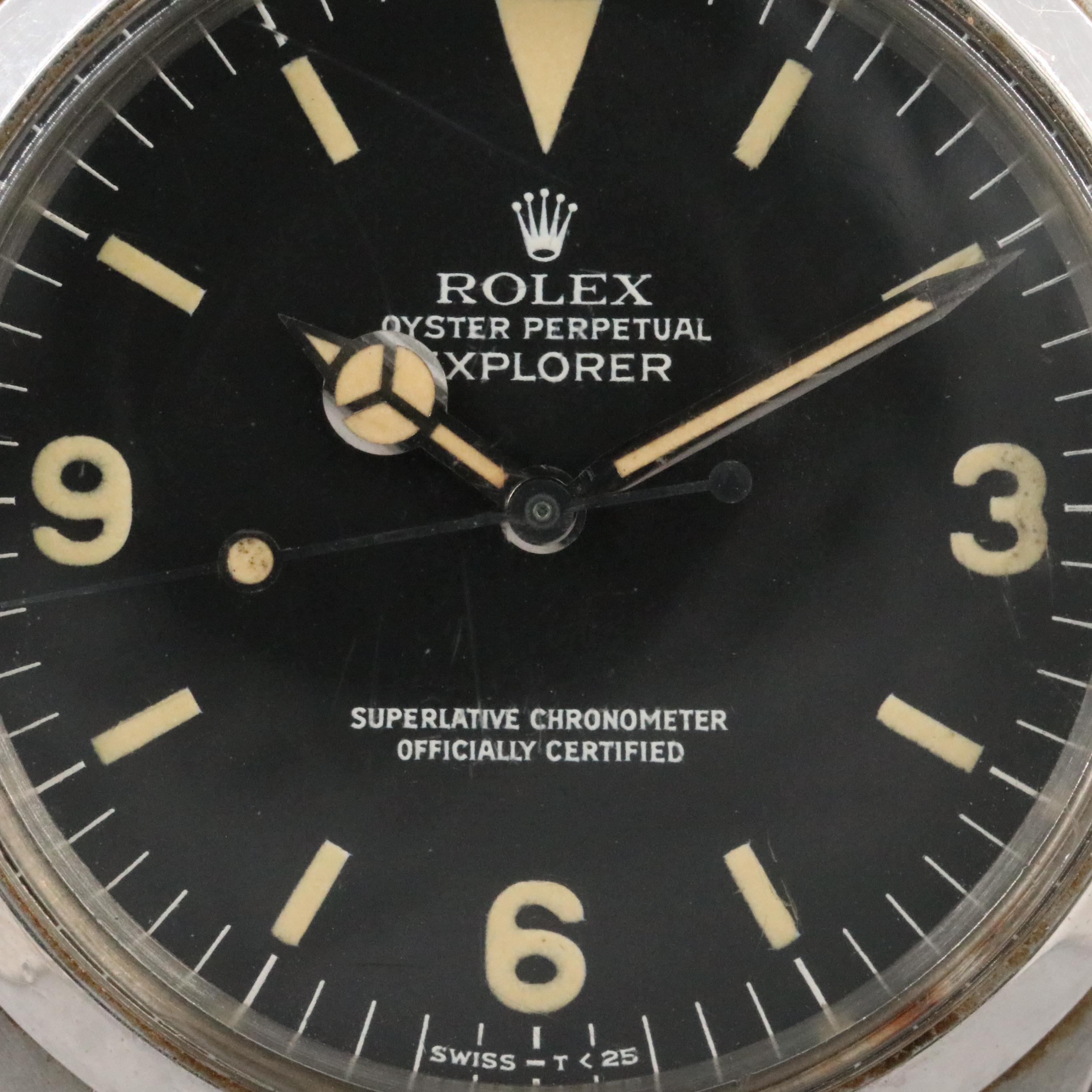 1974 Rolex Oyster Perpetual Explorer Watch