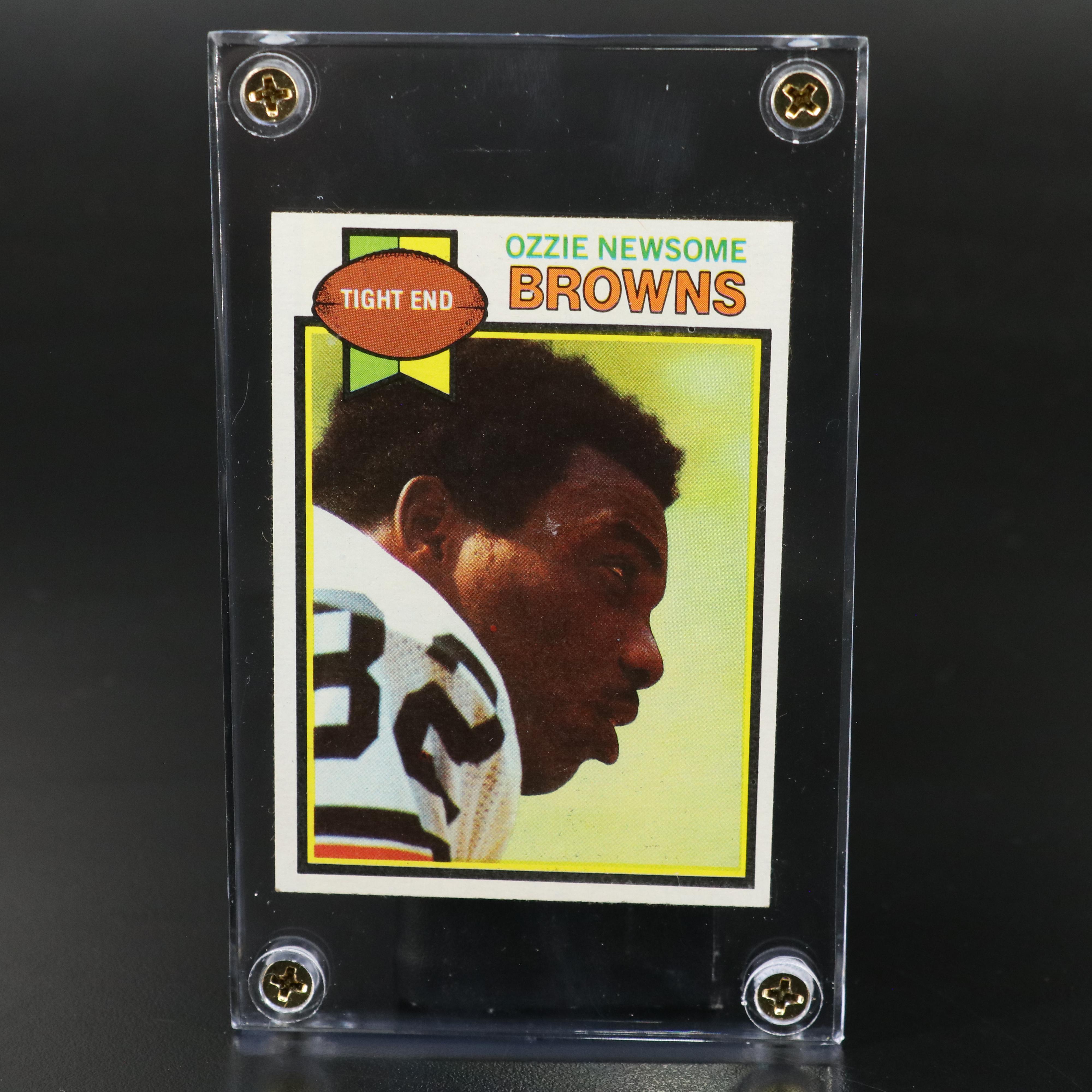 1979 Topps Ozzie Newsome Cleveland Browns Rookie Football Card
