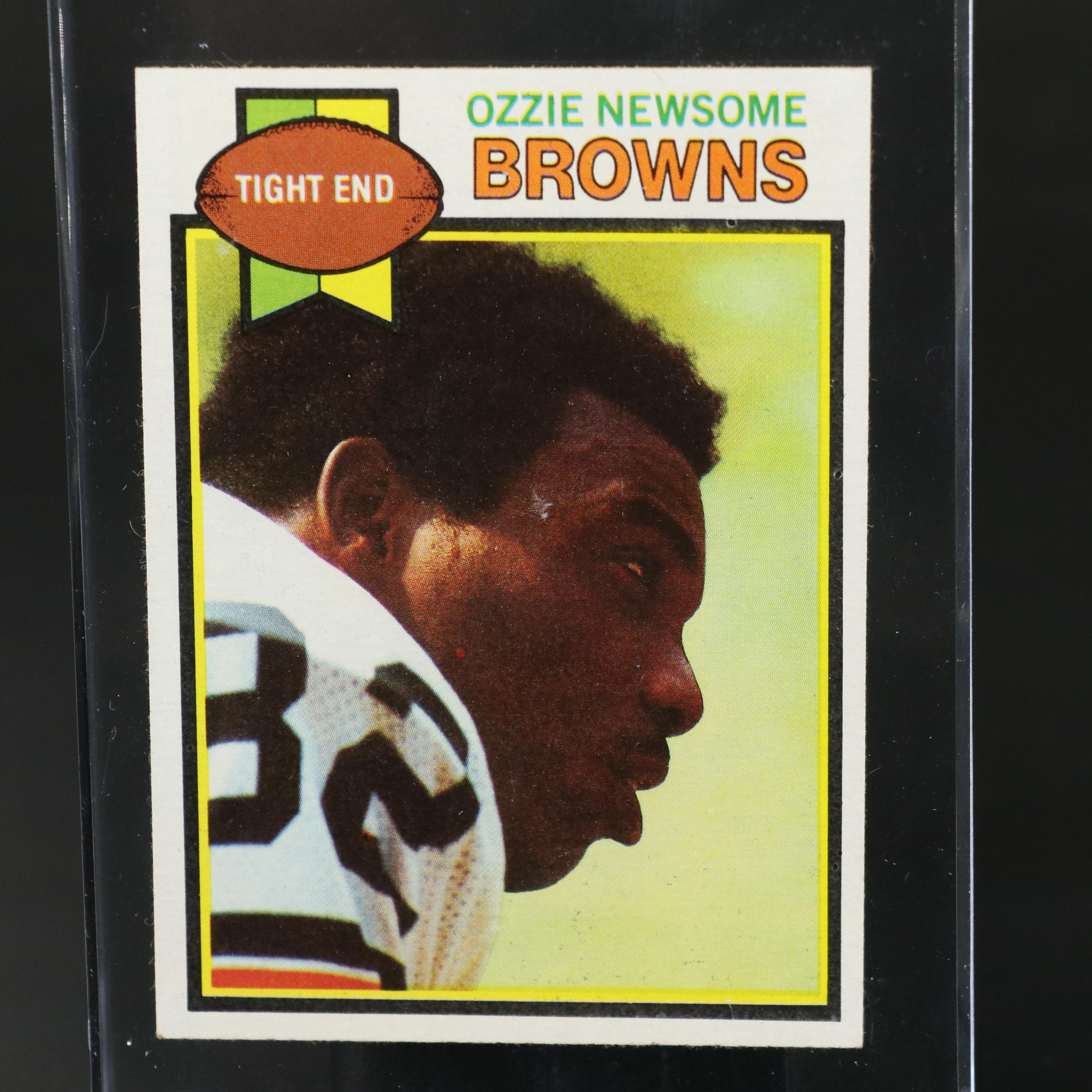 1979 Topps Ozzie Newsome Cleveland Browns Rookie Football Card