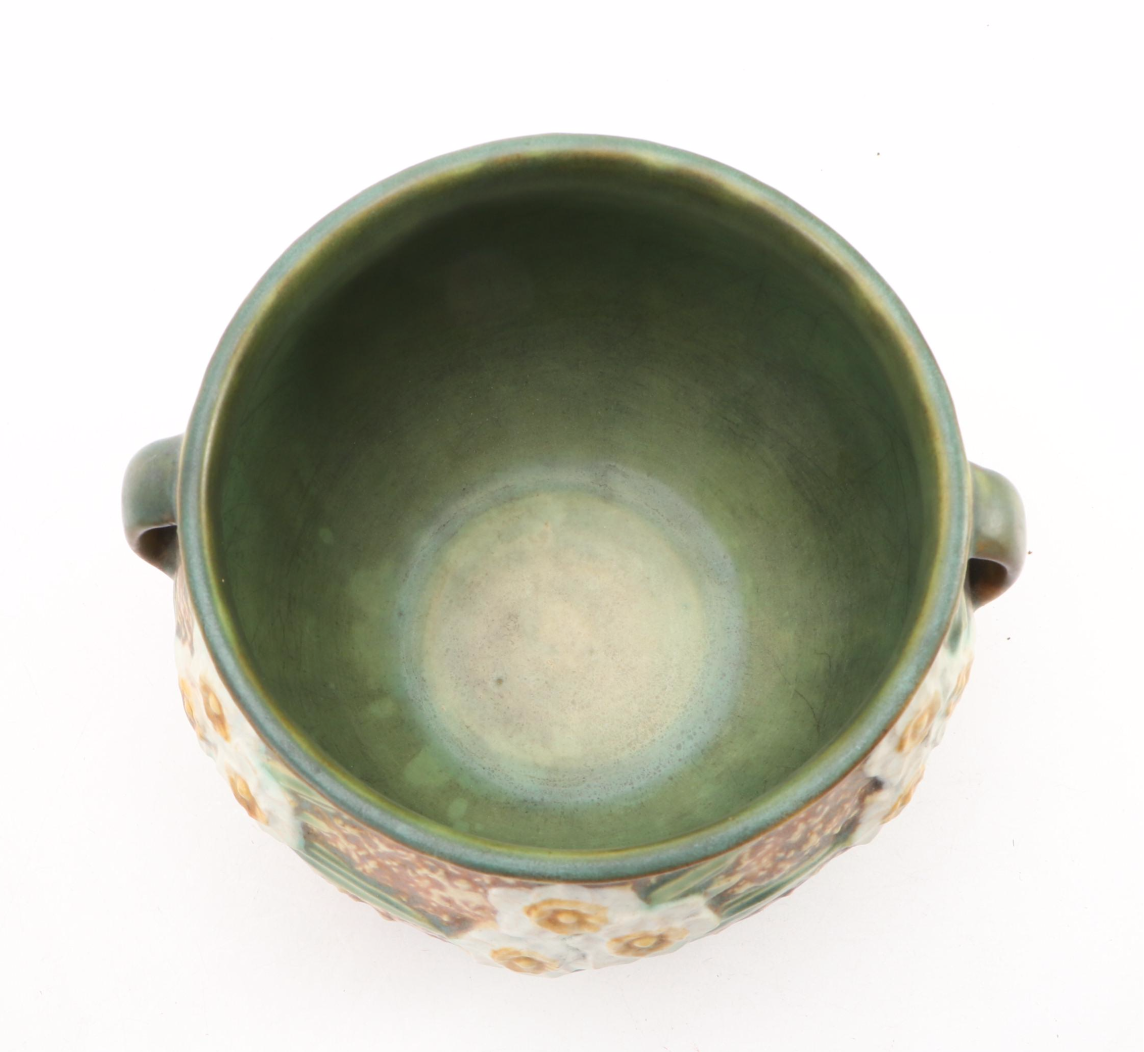 Roseville Pottery "Jonquil" Ceramic Jardinieres, Mid-20th Century