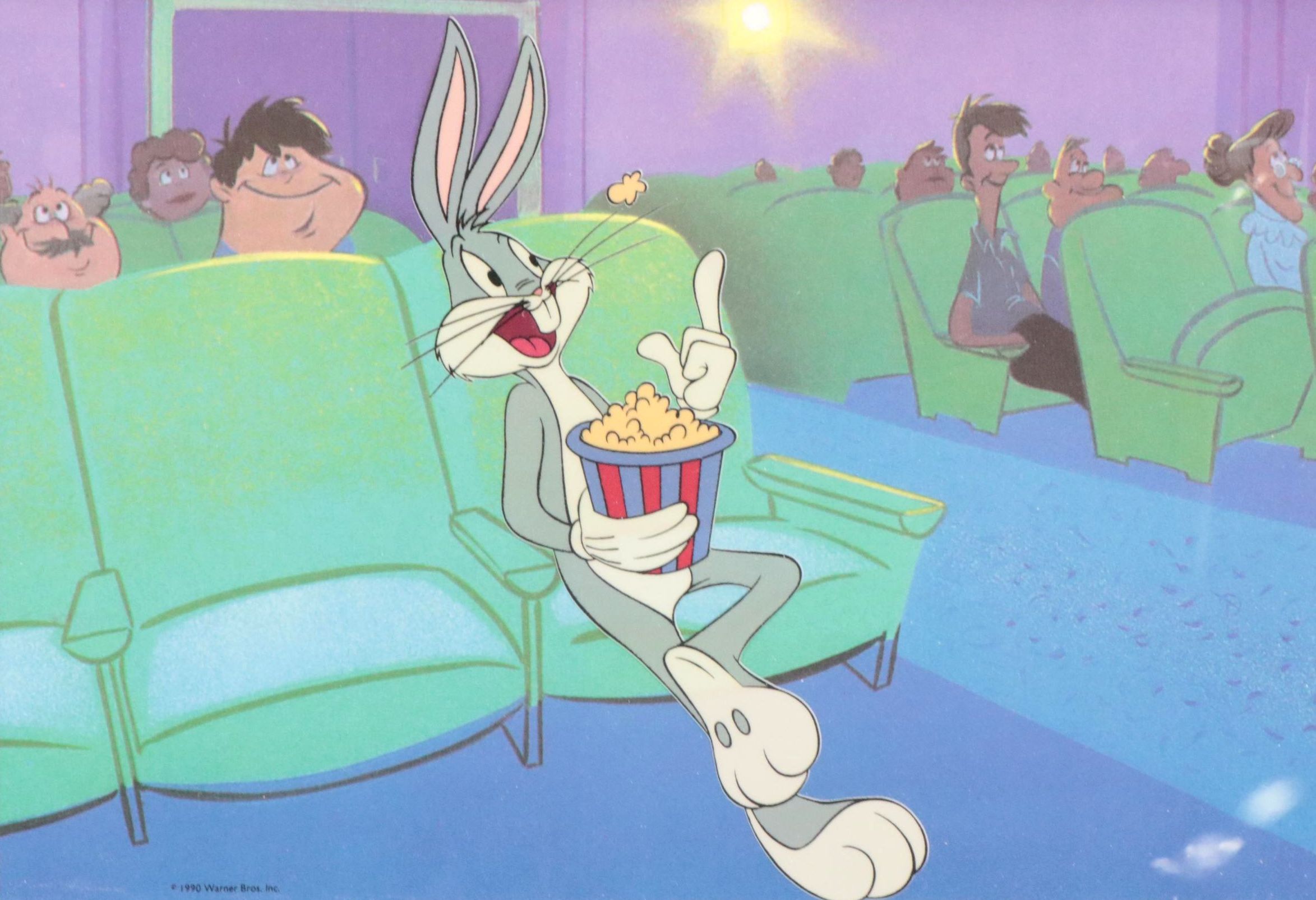 TIME/Life Magazine Bugs Bunny Commemorative 50th Anniversary Sericel, 1990