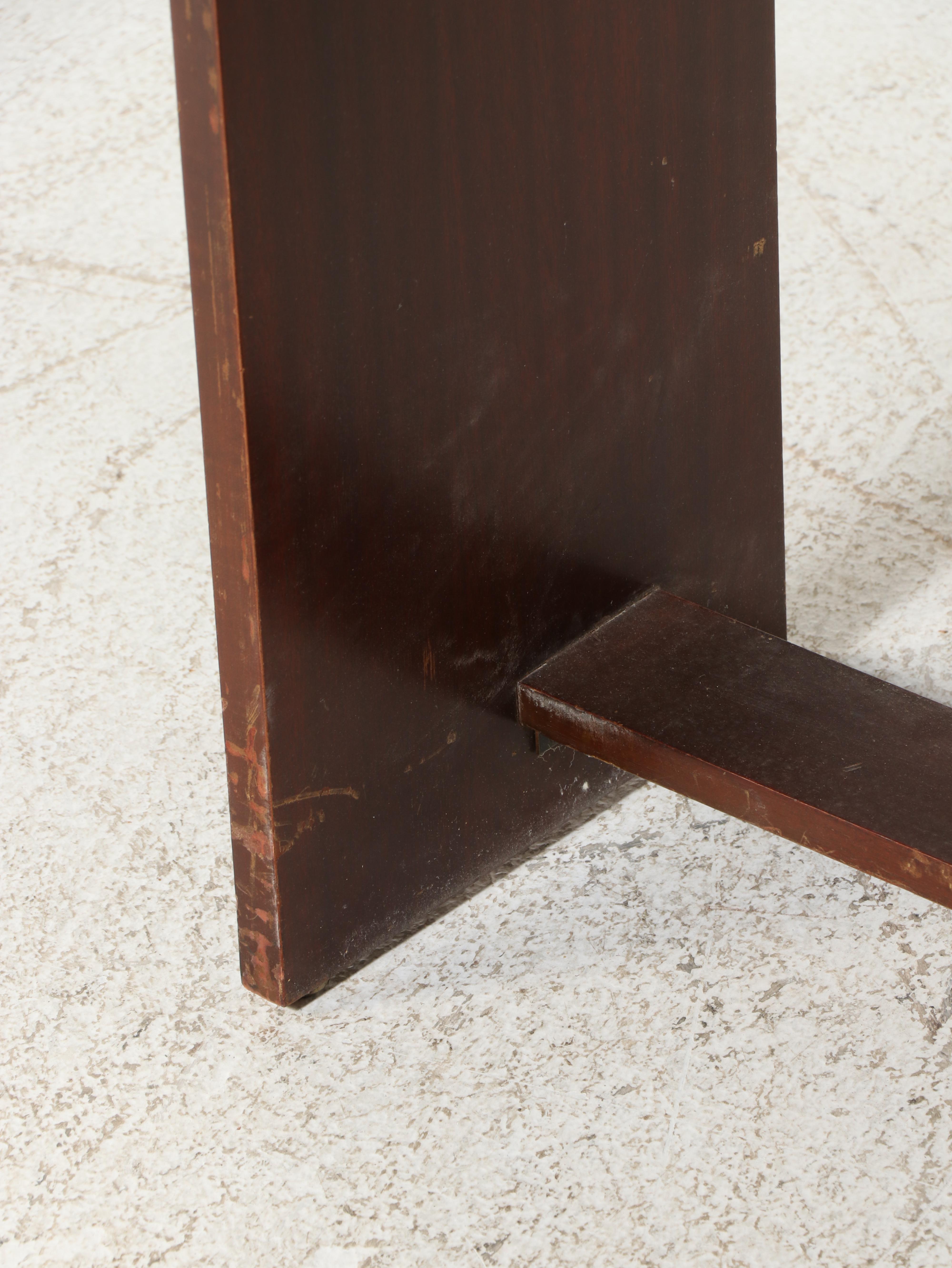 Elna Carina Sewing Machine in Mahogany Cabinet, Mid to Late 20th Century