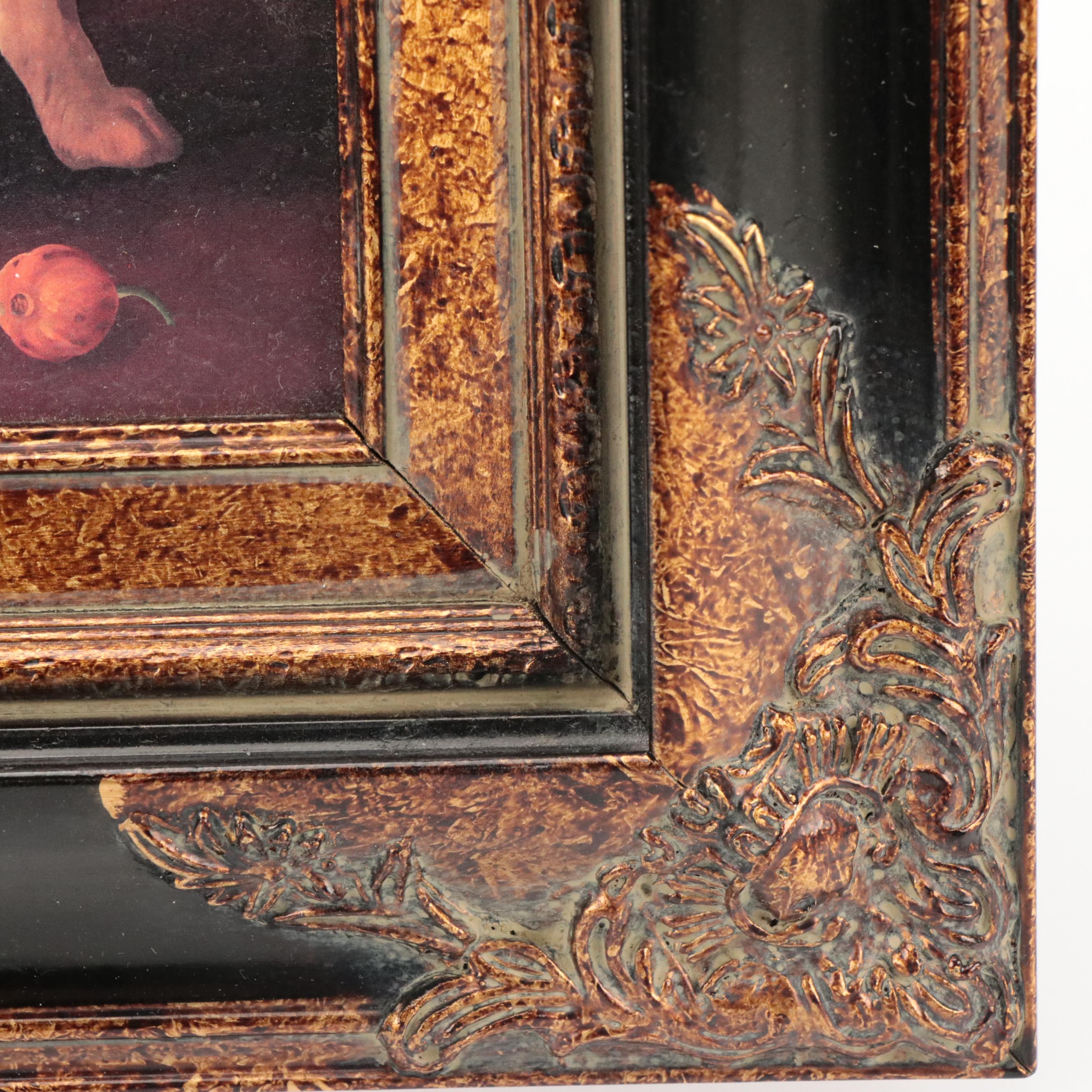 Embellished Offset Lithographs of Tigers and Cheetahs