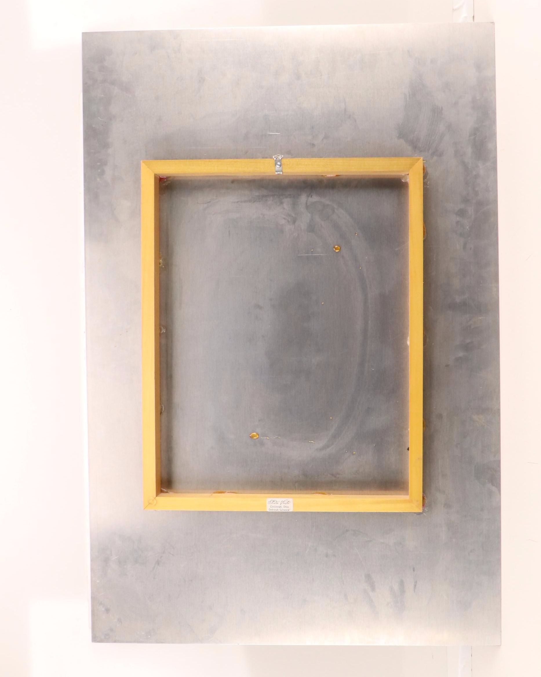 Giclée on Metal After Deborah Schenck "Lotus Flower"