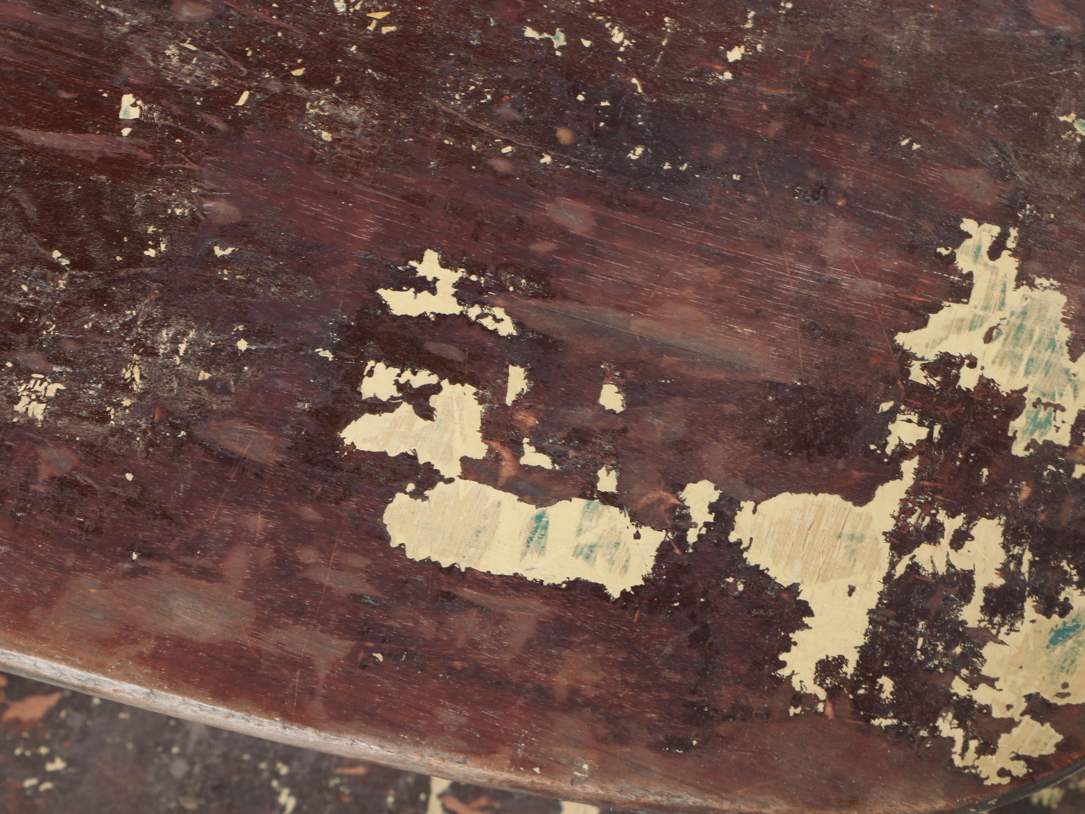 American Colonial Revival Painted Two-Tier Parlor Table, Early 20th Century