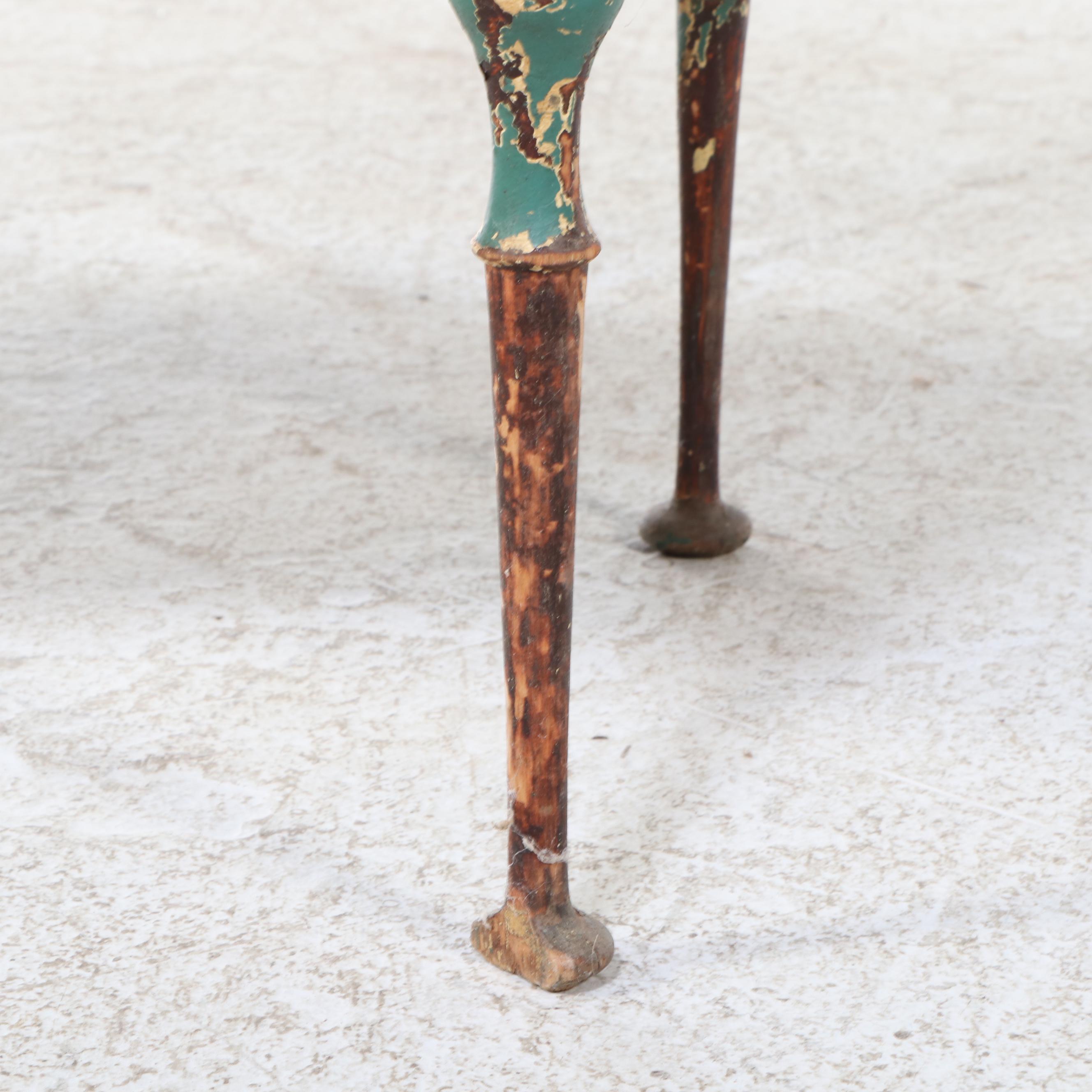 American Colonial Revival Painted Two-Tier Parlor Table, Early 20th Century