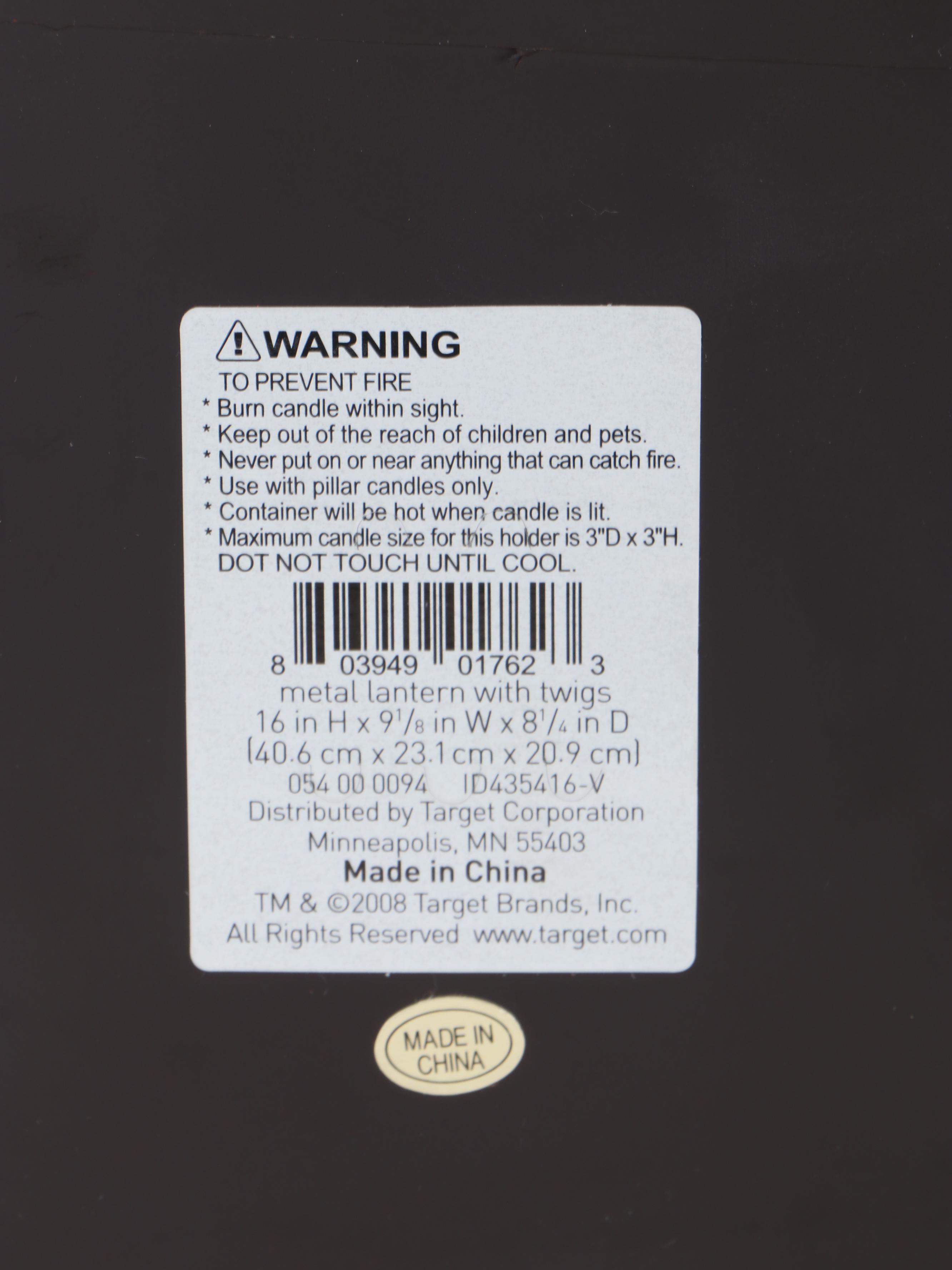 Handmade Wood Birdhouse with Branch Motif Metal Candle Holder and More