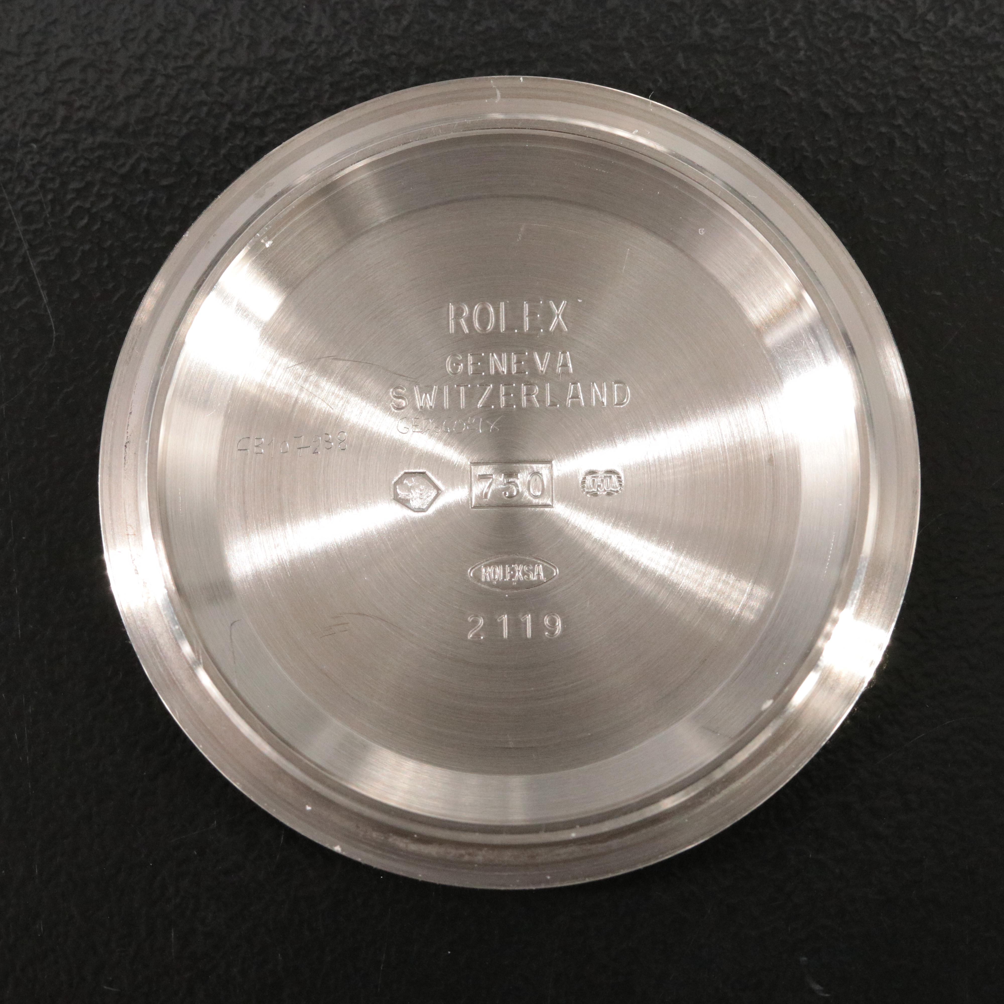 2003-2005 Rolex 18K White Gold Cosmograph Daytona Watch