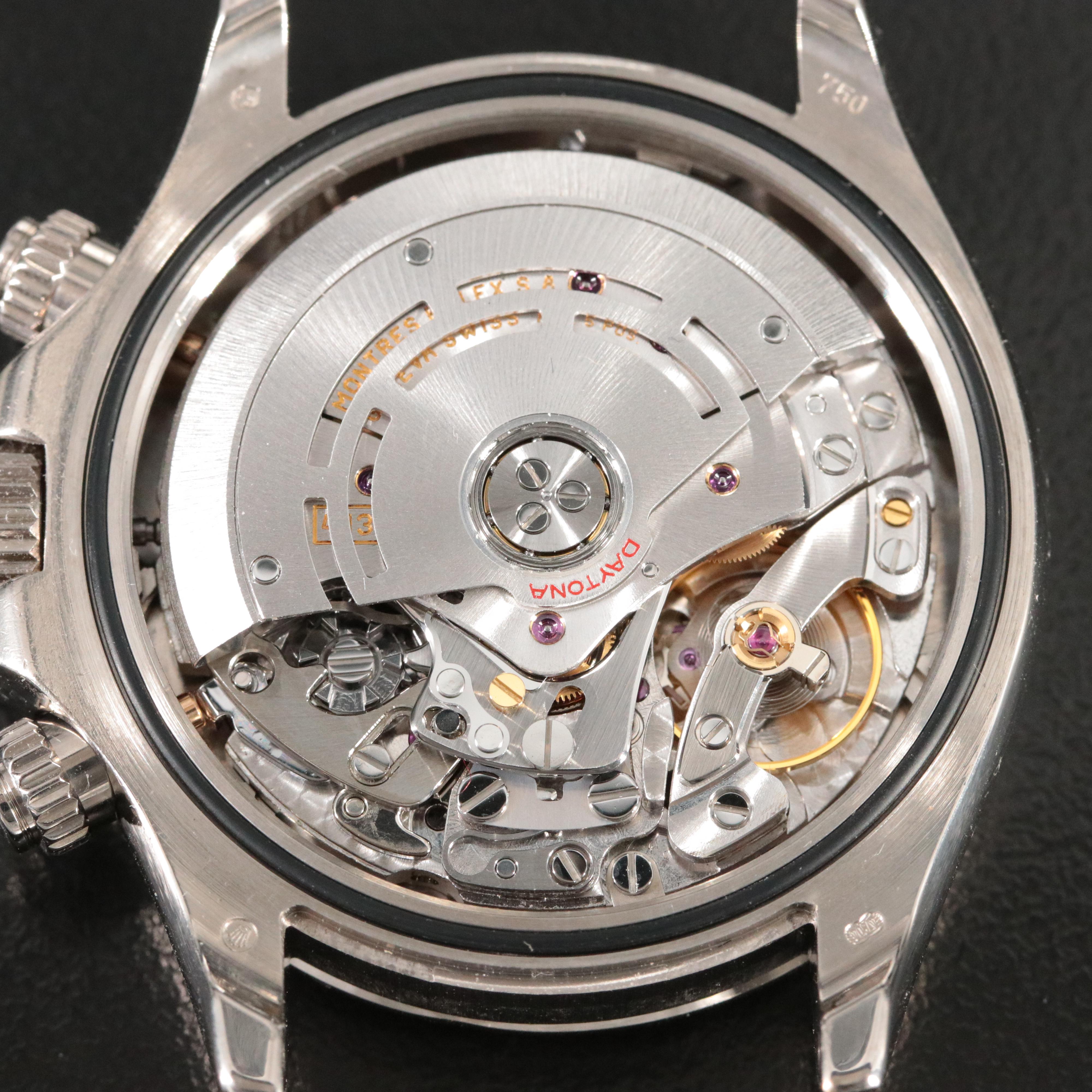 2003-2005 Rolex 18K White Gold Cosmograph Daytona Watch