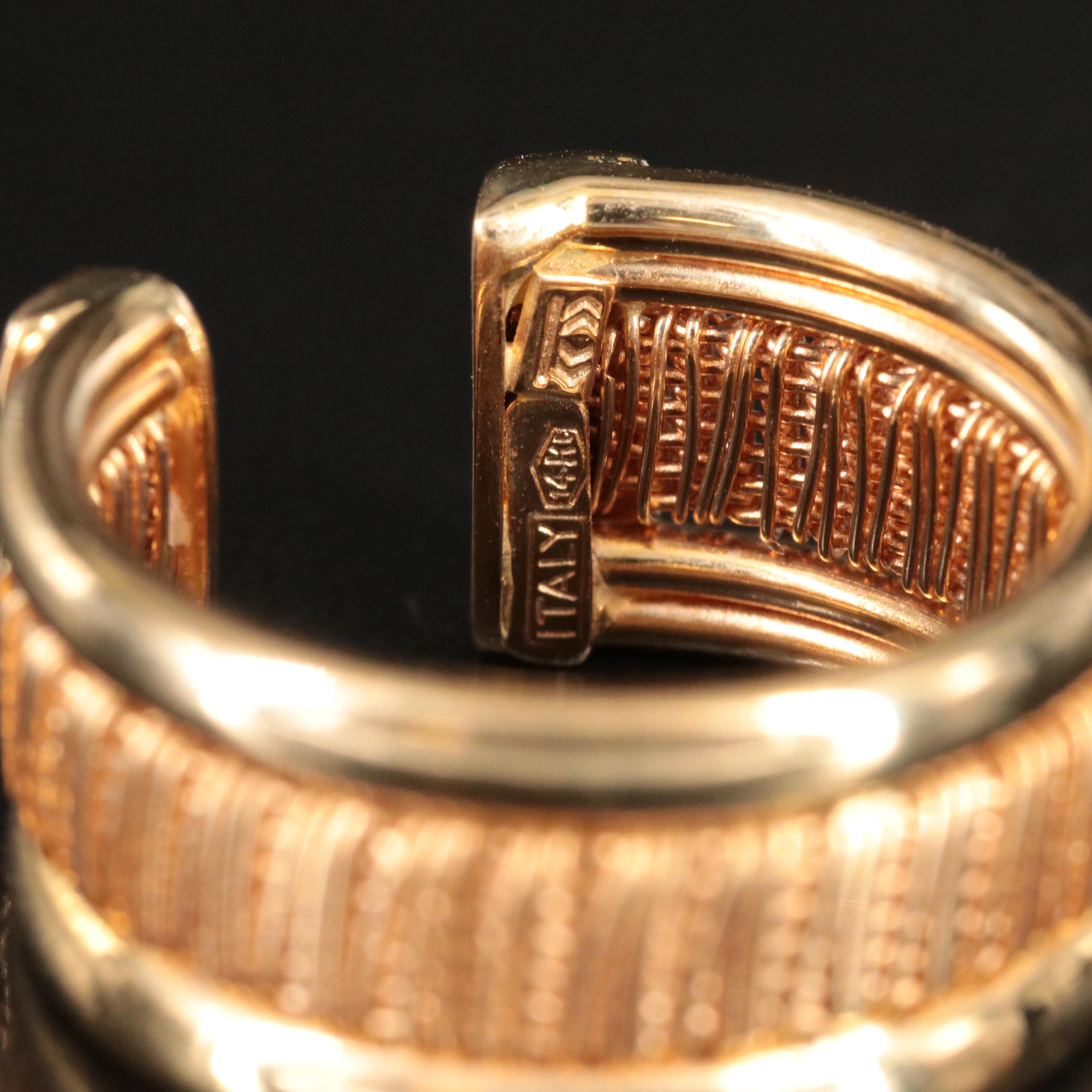 14K Woven Torque Ring