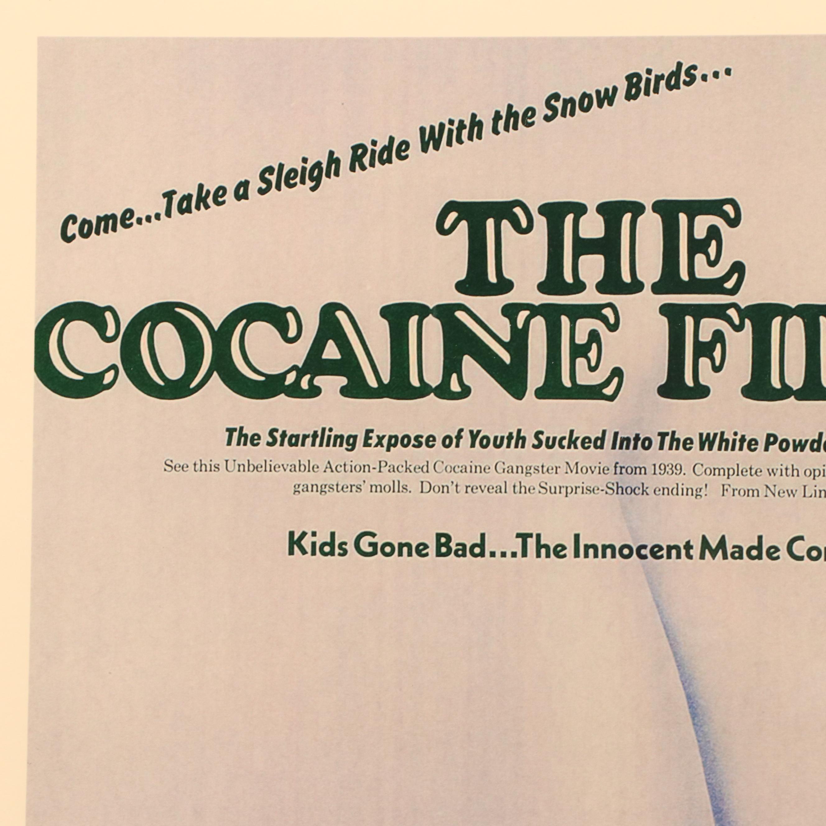 "The Cocaine Fiends" Offset Lithograph Movie Poster